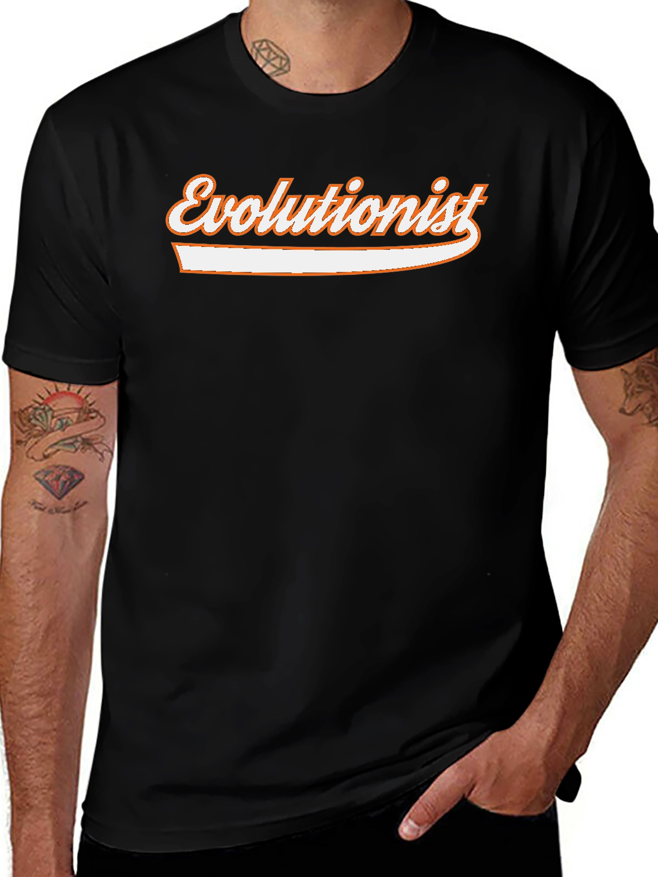 Evolutionist Graphic T-Shirt - Bold Statement Tee