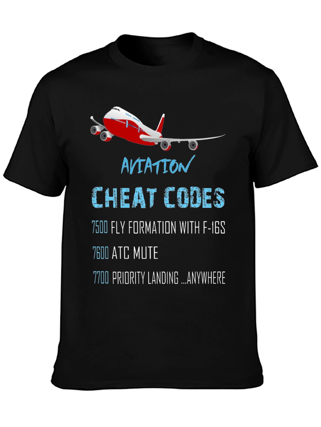 Aviation Cheat Codes T-Shirt