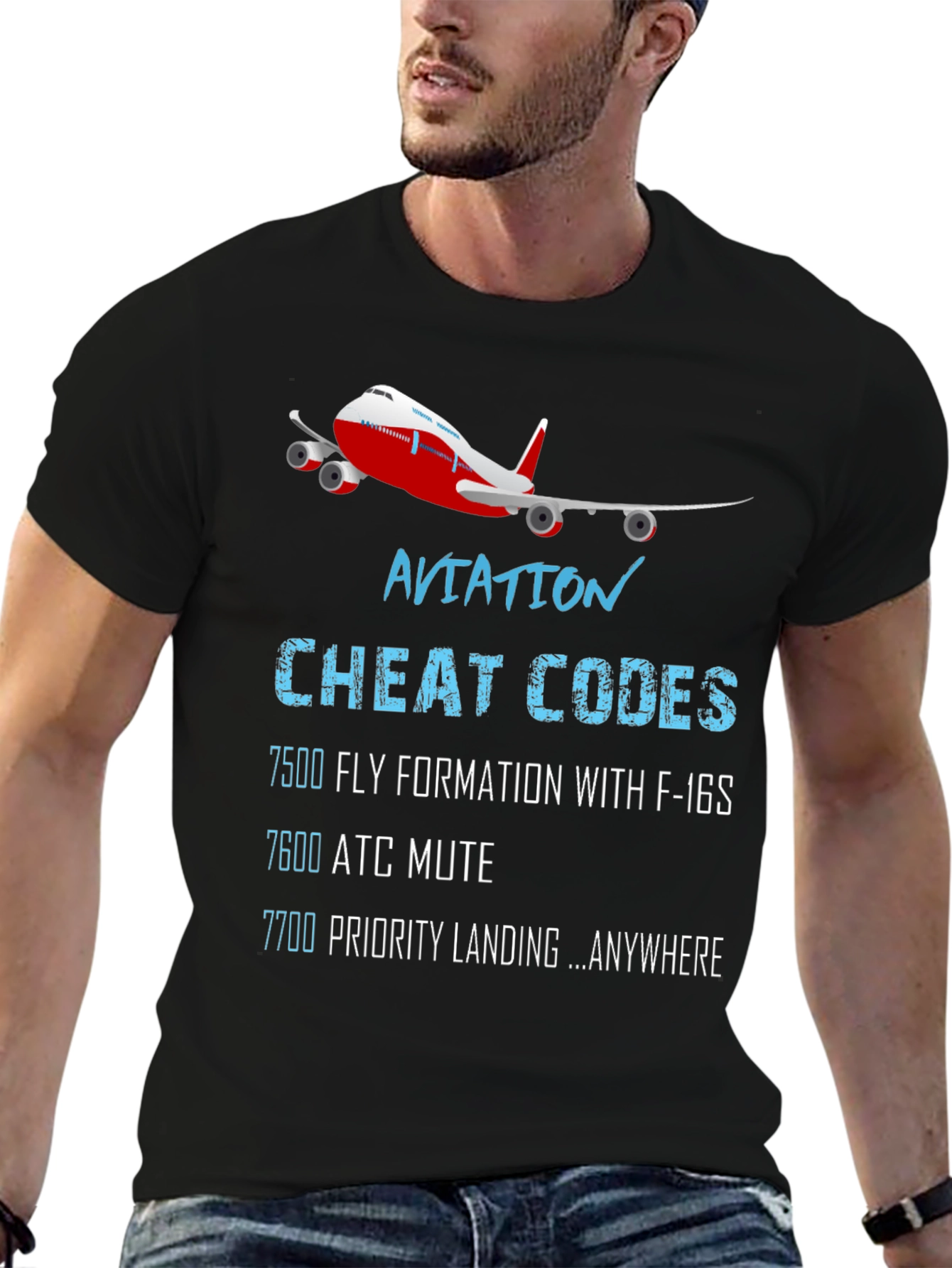 Aviation Cheat Codes T-Shirt