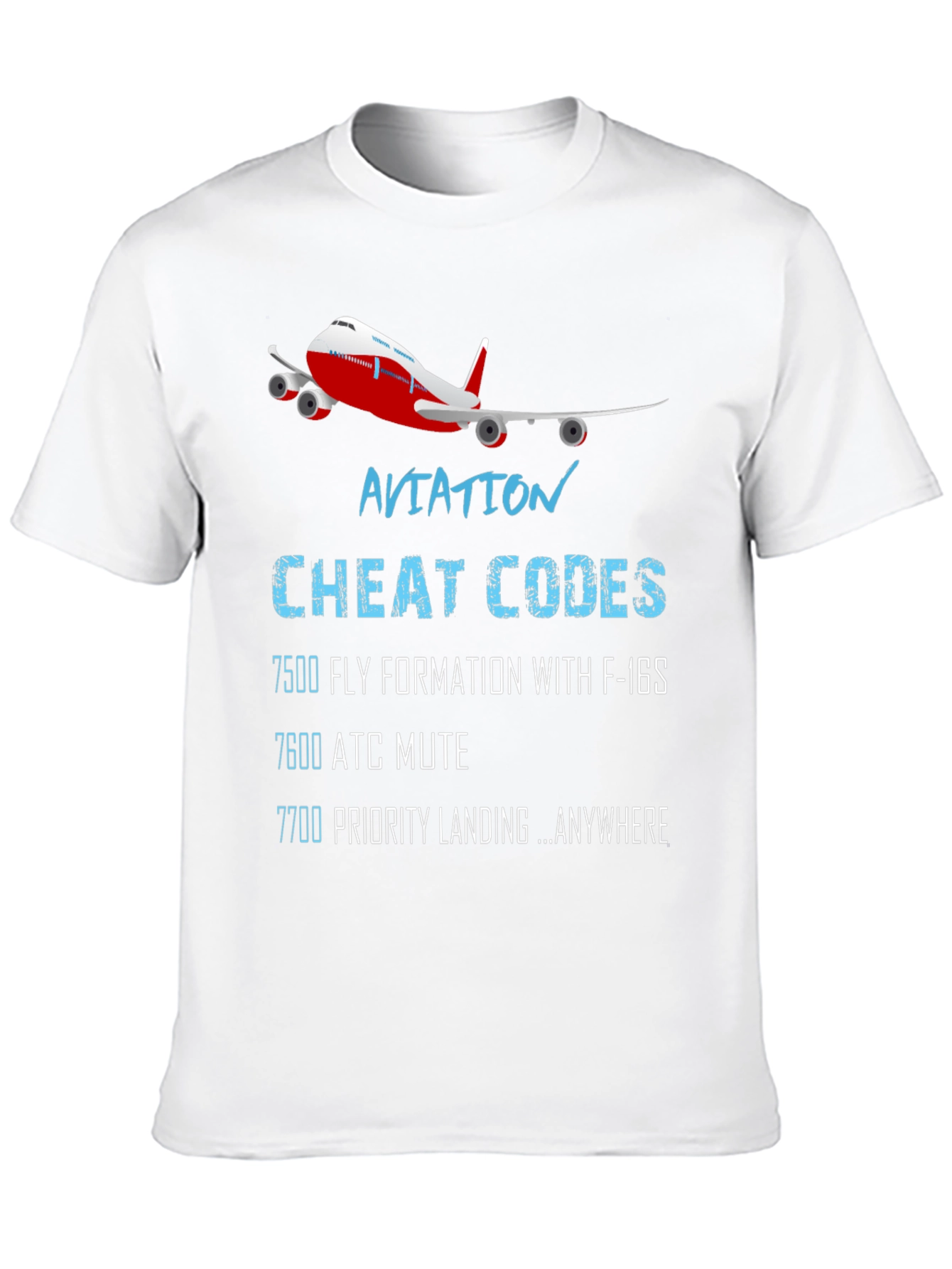 Aviation Cheat Codes T-Shirt