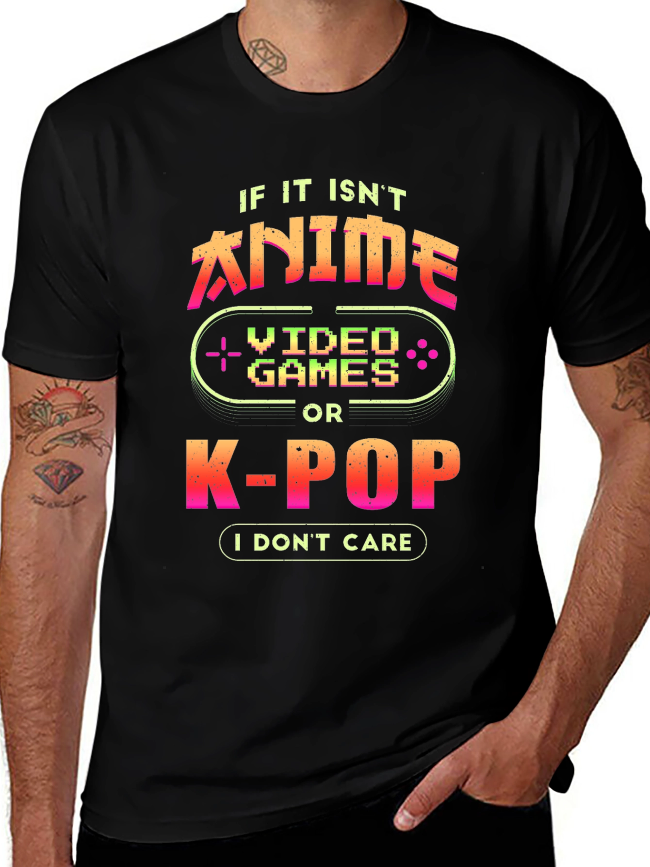 Anime Video Games K-Pop T-Shirt - Gamer Geek Tee