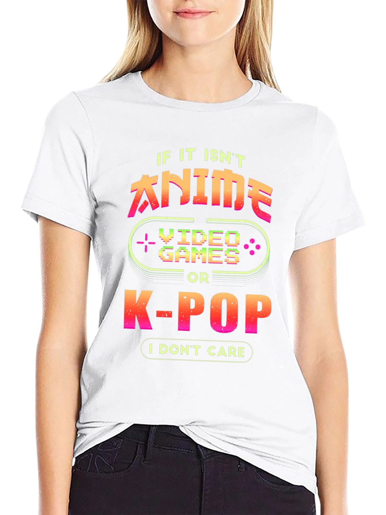 Anime Video Games K-Pop T-Shirt - Gamer Geek Tee
