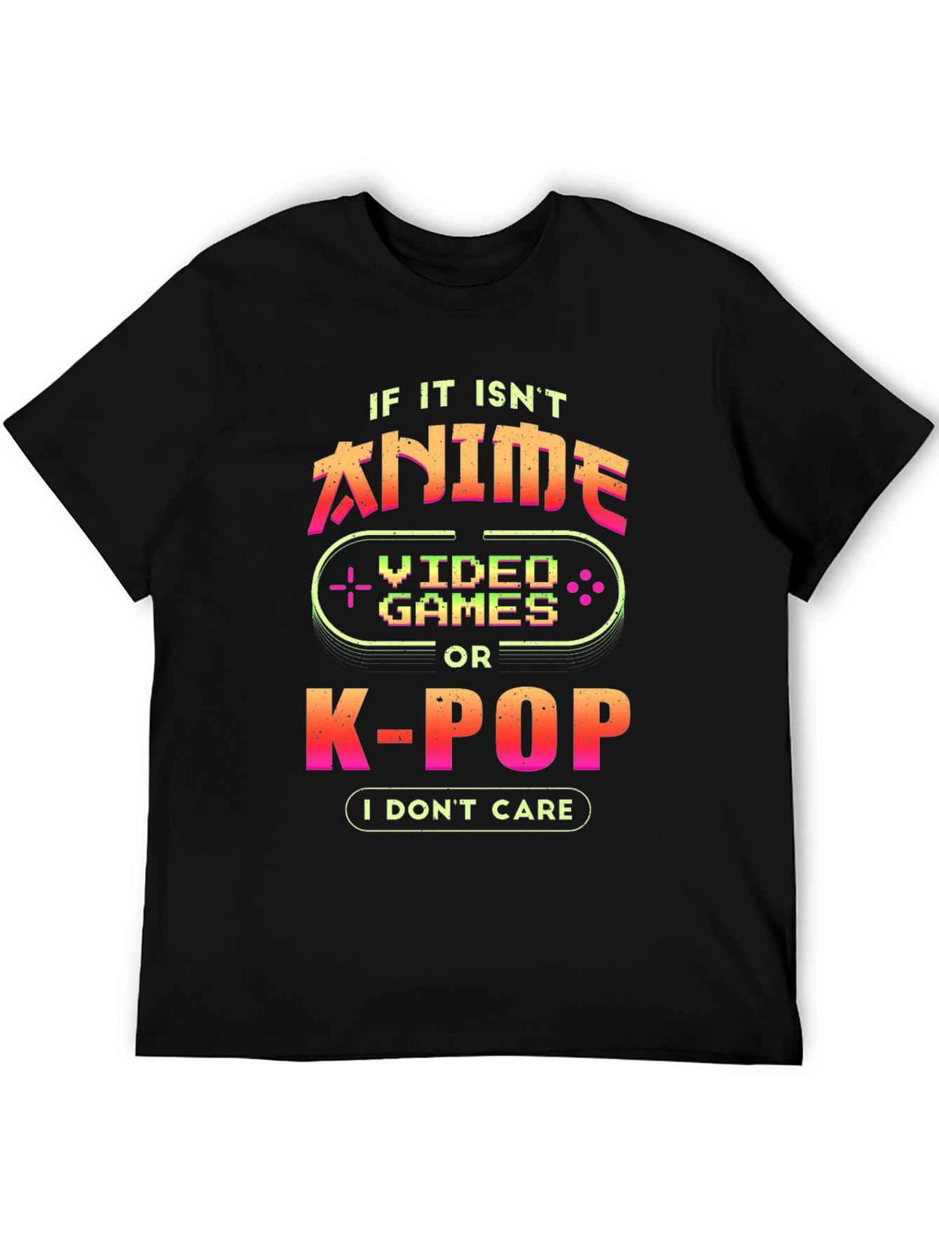 Anime Video Games K-Pop T-Shirt - Gamer Geek Tee