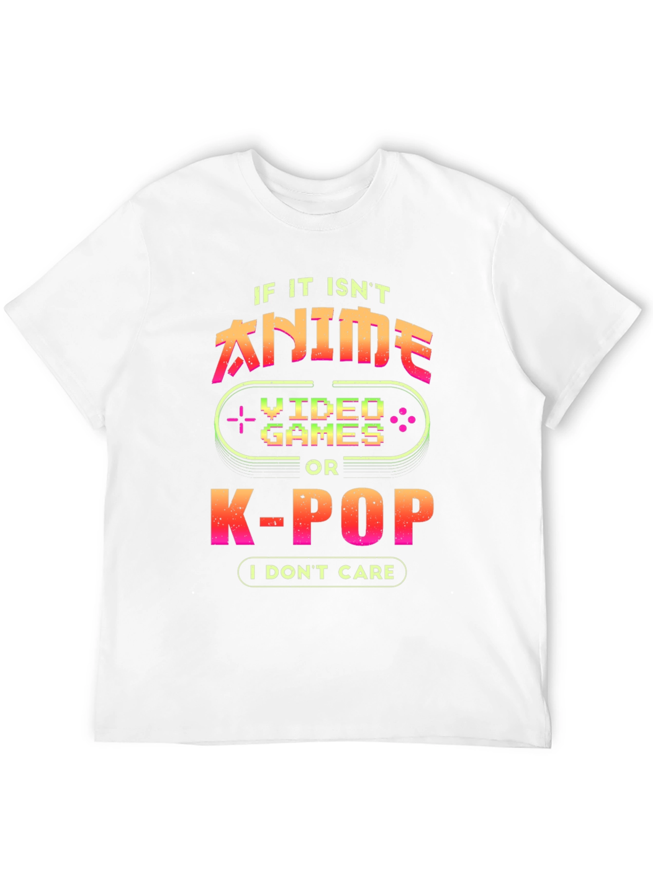 Anime Video Games K-Pop T-Shirt - Gamer Geek Tee