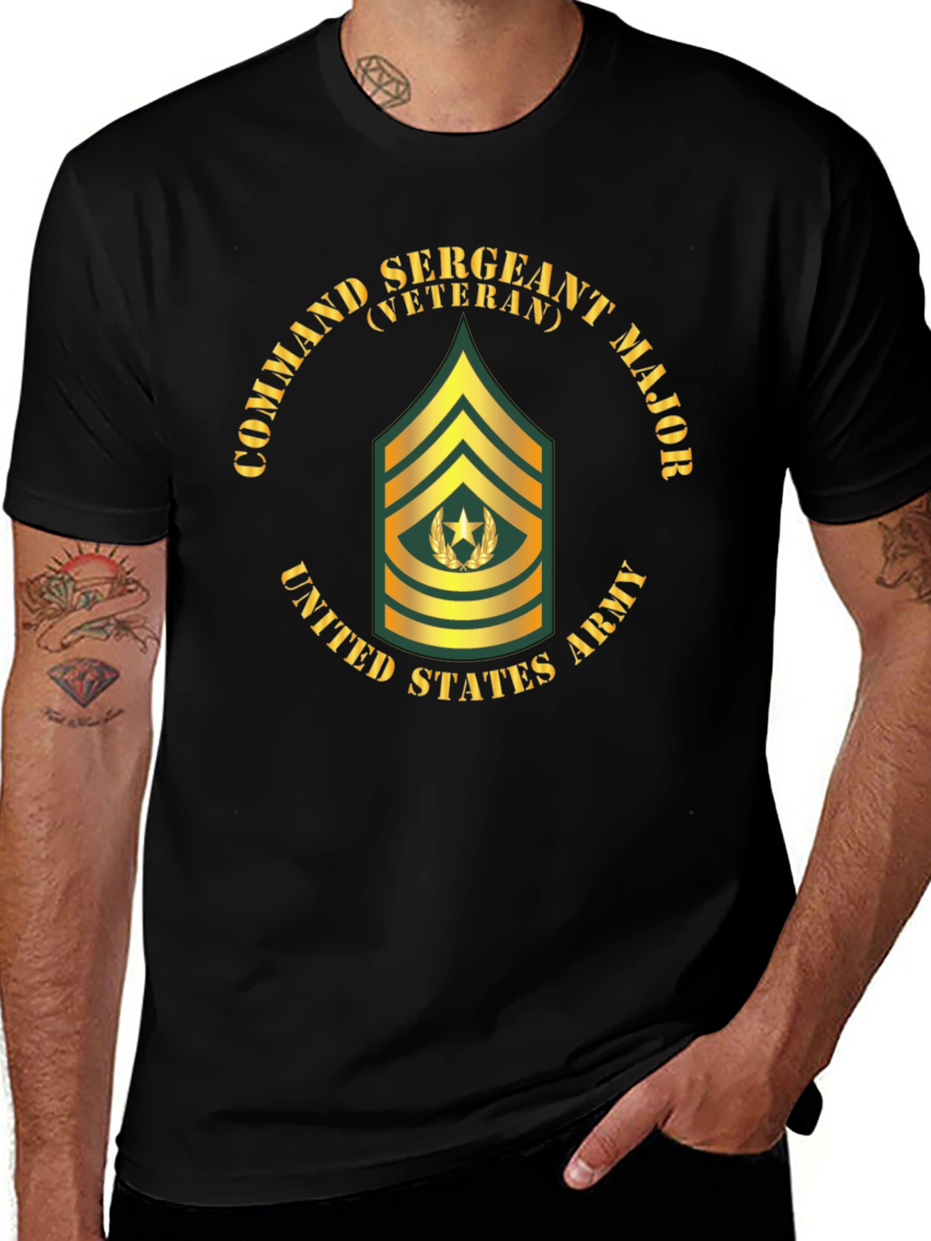 Veteran Command Sergeant Major T-Shirt