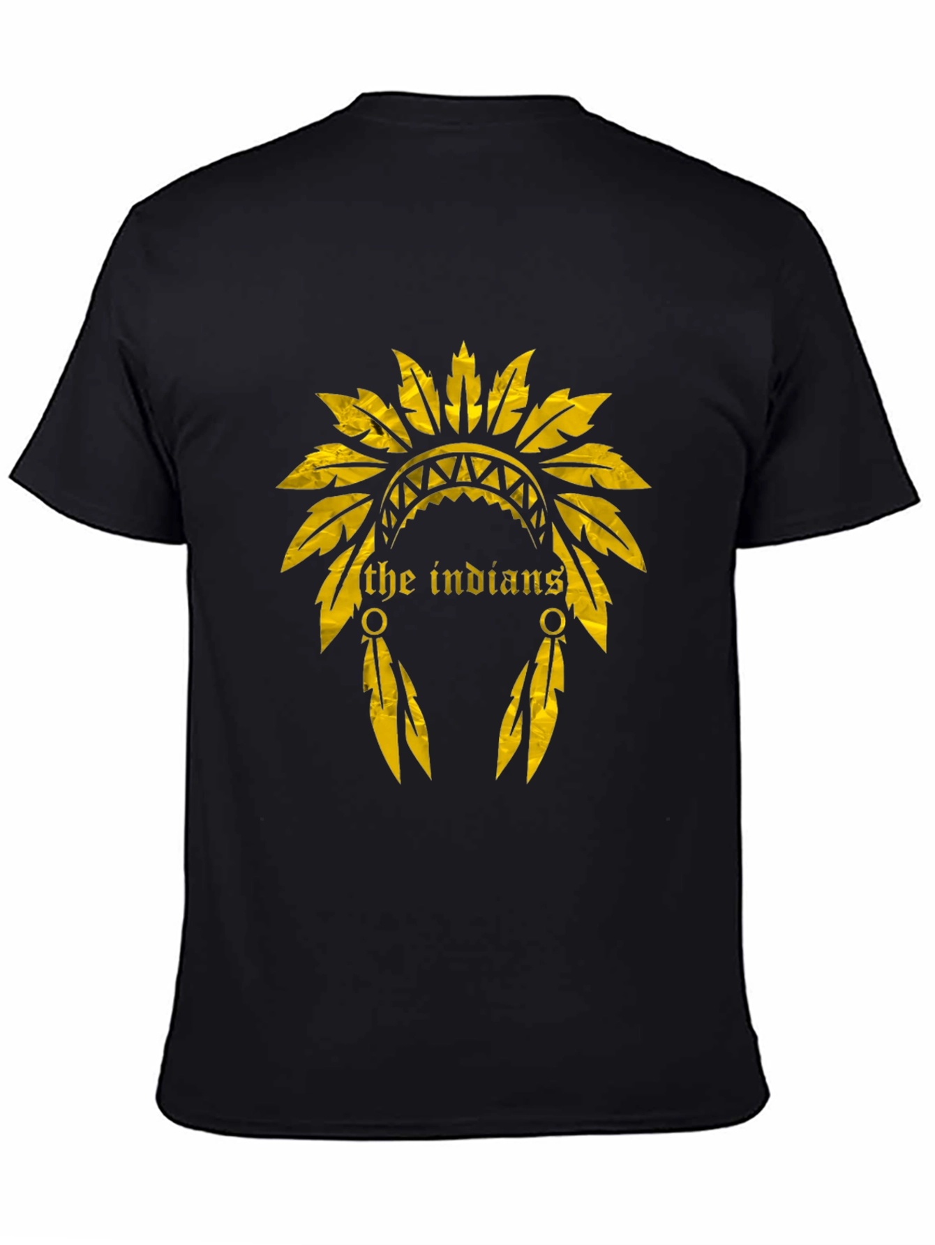 The Indians Graphic Tee - Black Crew Neck
