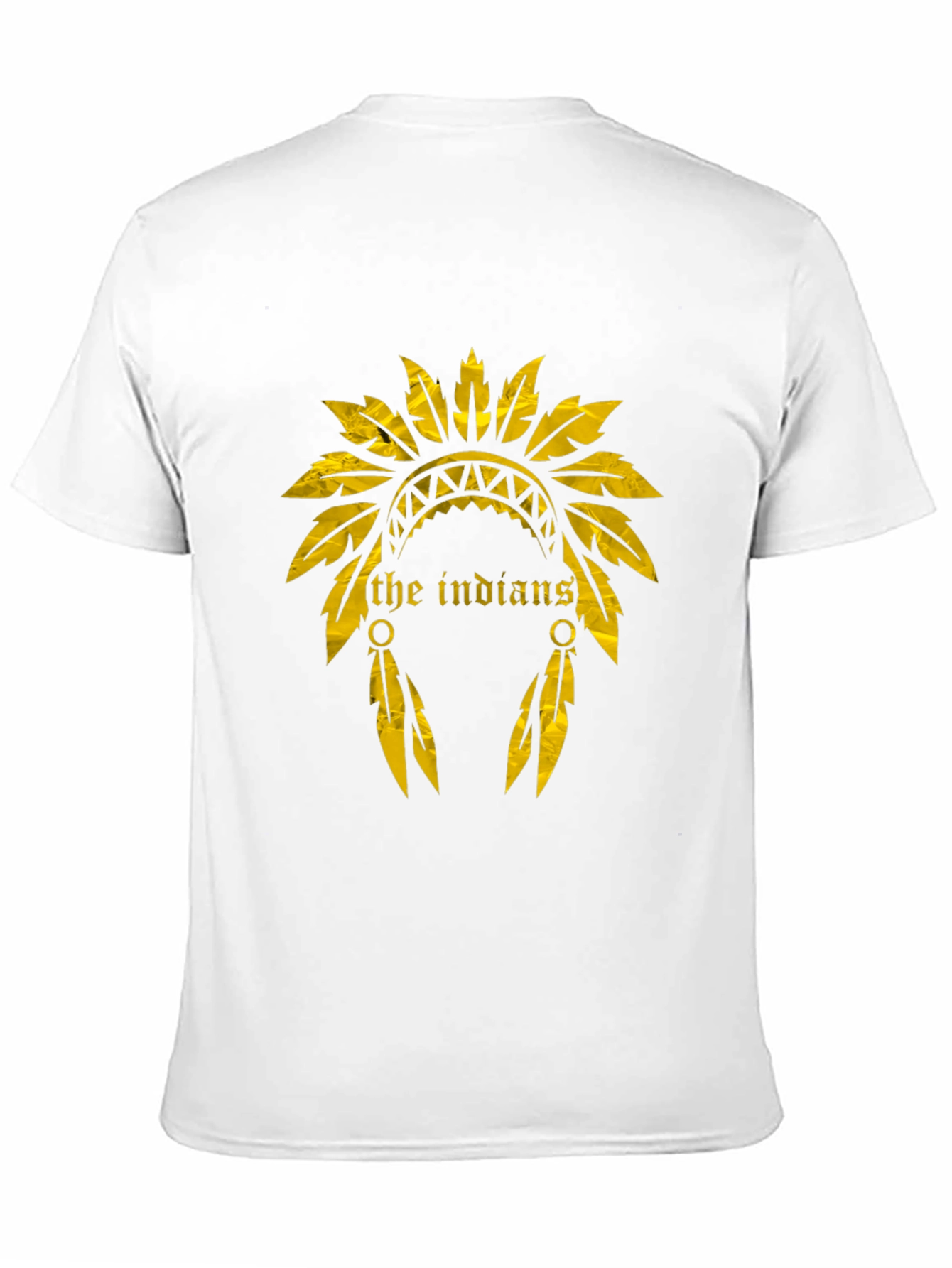 The Indians Graphic Tee - Black Crew Neck