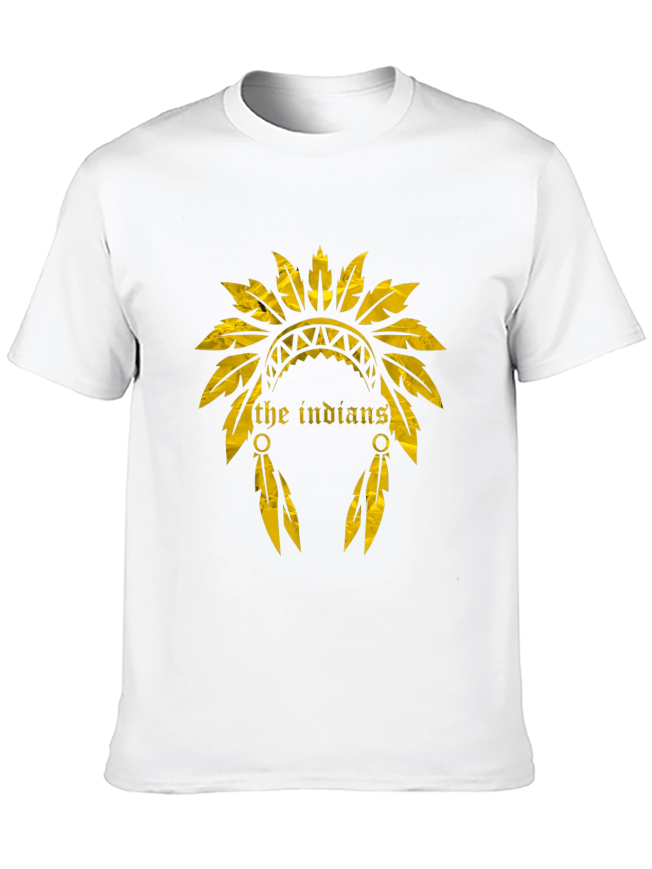 The Indians Graphic Tee - Black Crew Neck