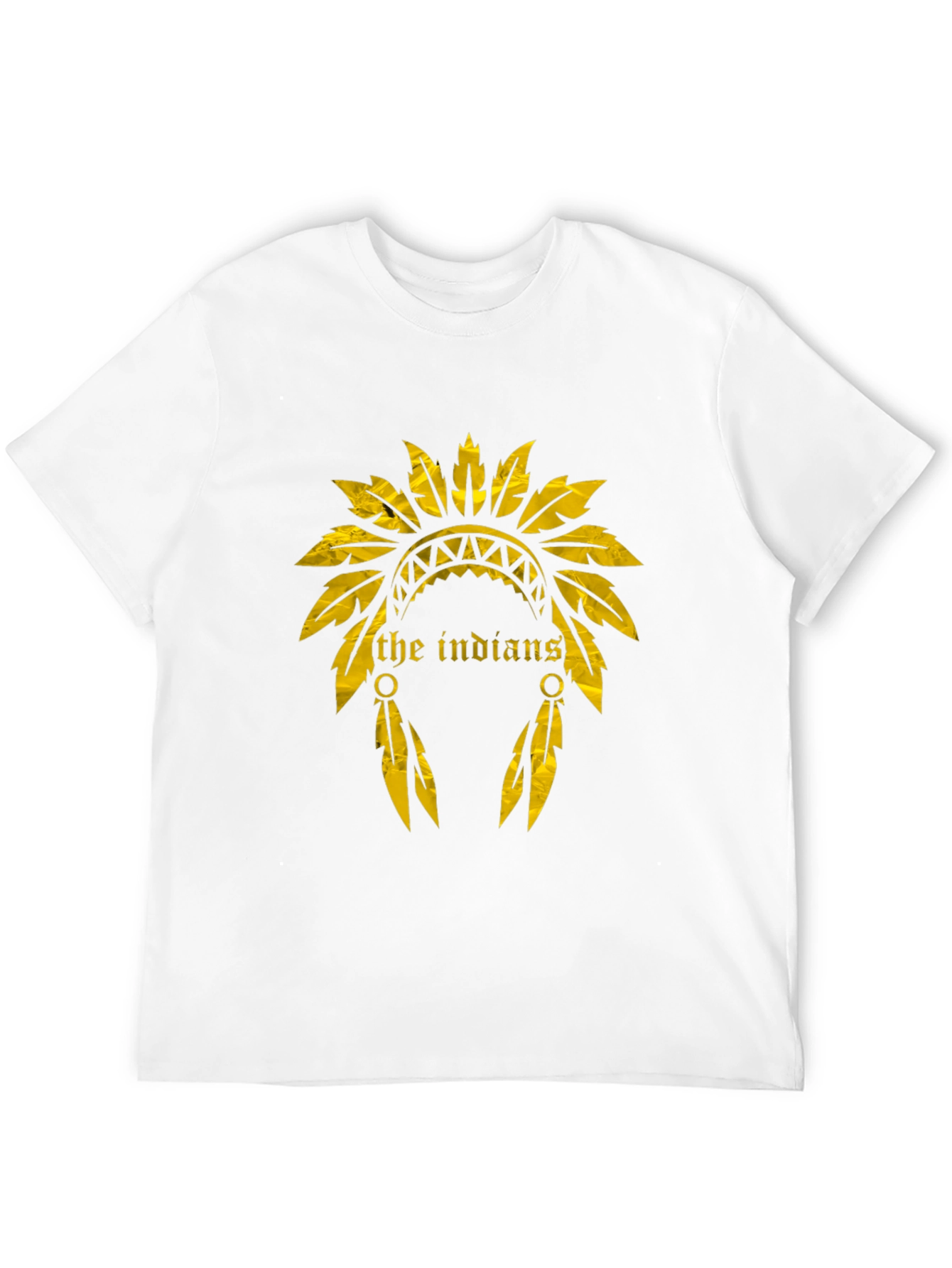 The Indians Graphic Tee - Black Crew Neck