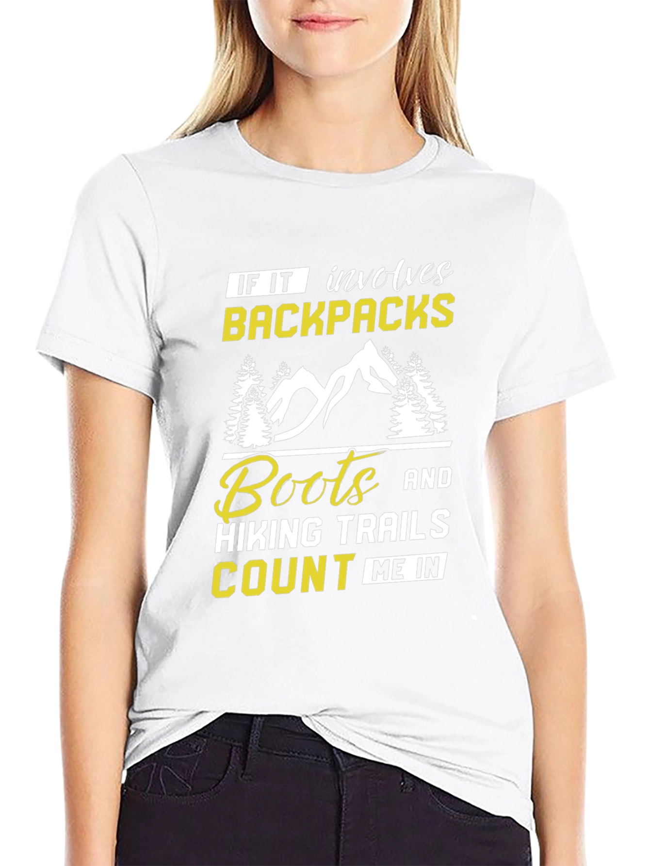 Backpacks Boots Hiking Trails T-Shirt
