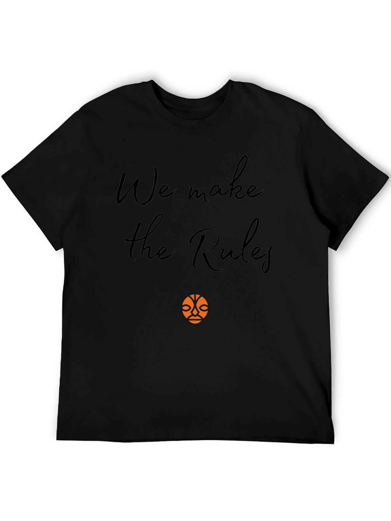 We Make the Rules Black Graphic Tee