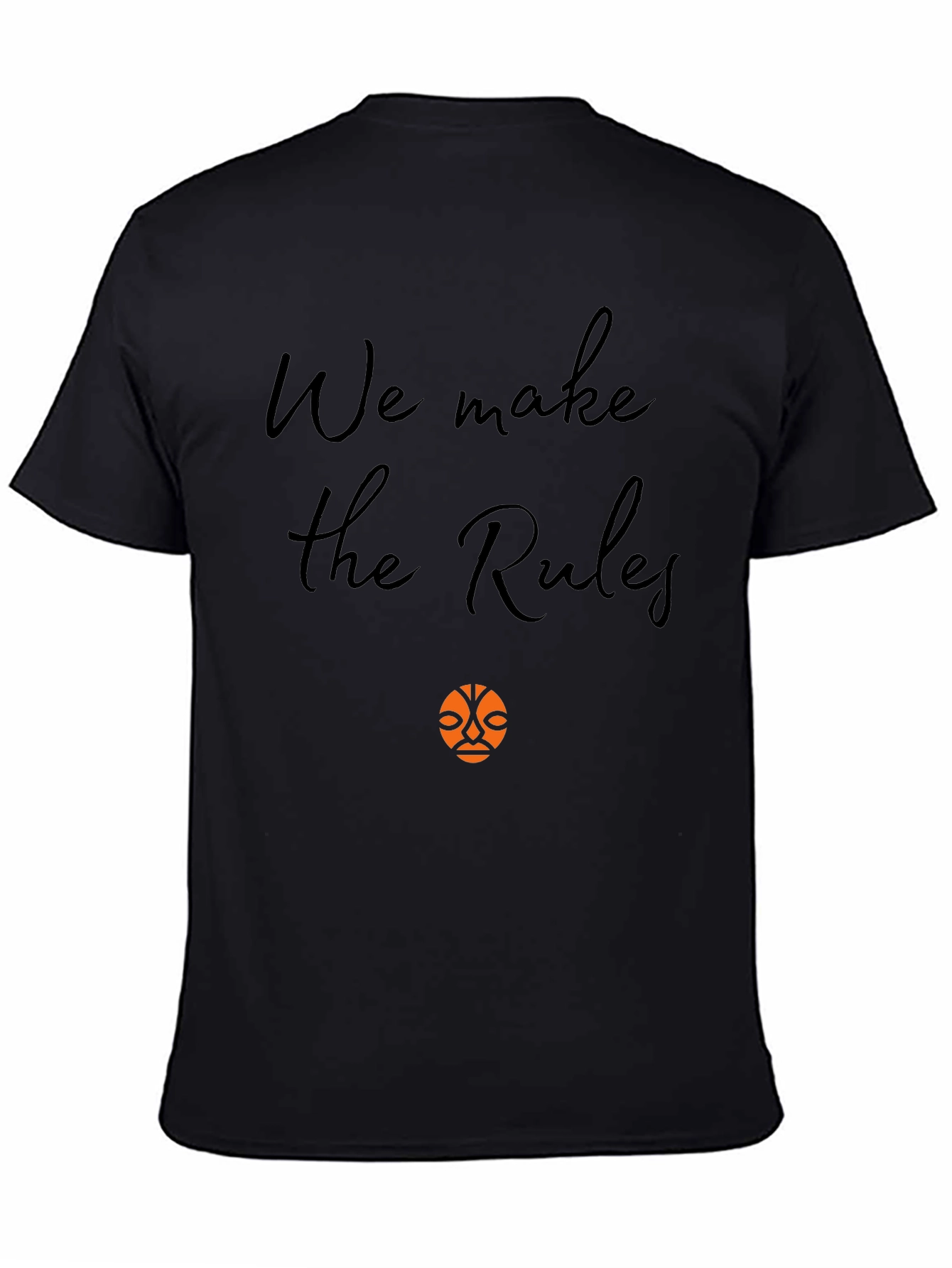 We Make the Rules Black Graphic Tee