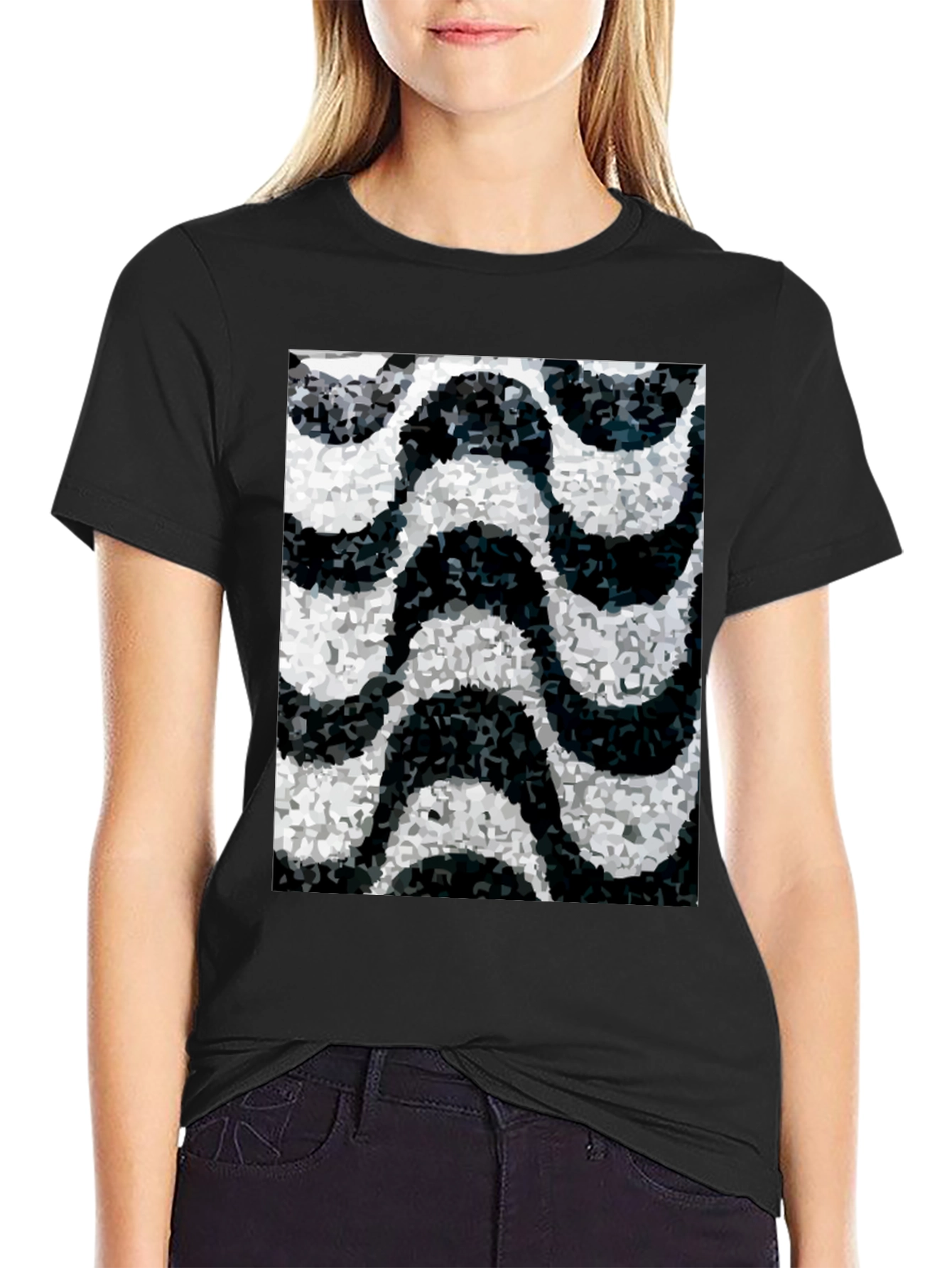 Ipanema Waves T-Shirt - Black