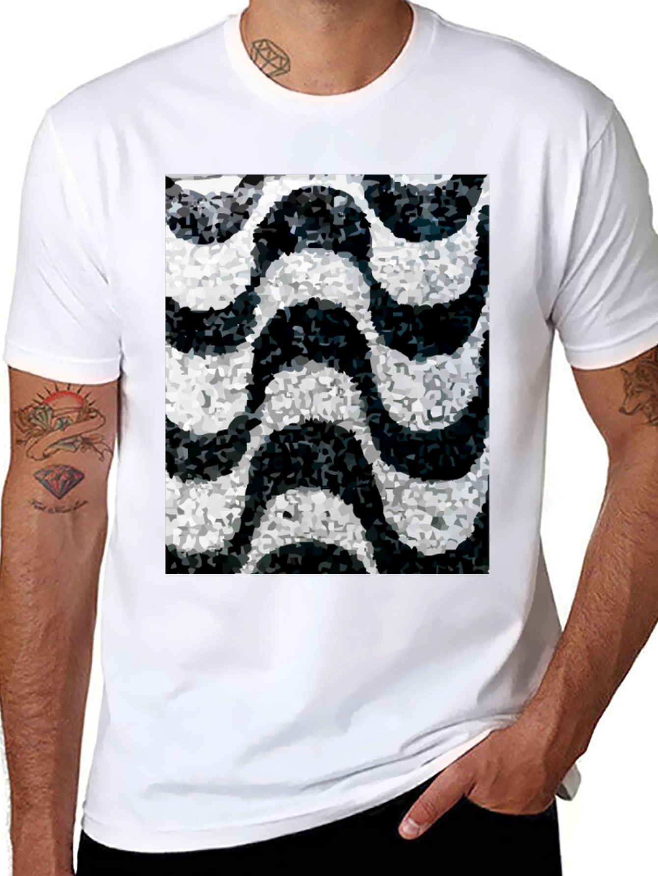 Ipanema Waves T-Shirt - Black