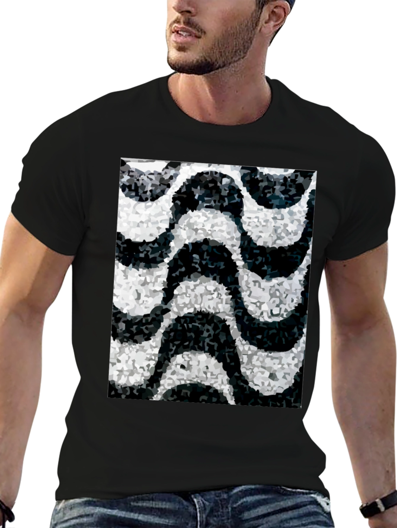 Ipanema Waves T-Shirt - Black