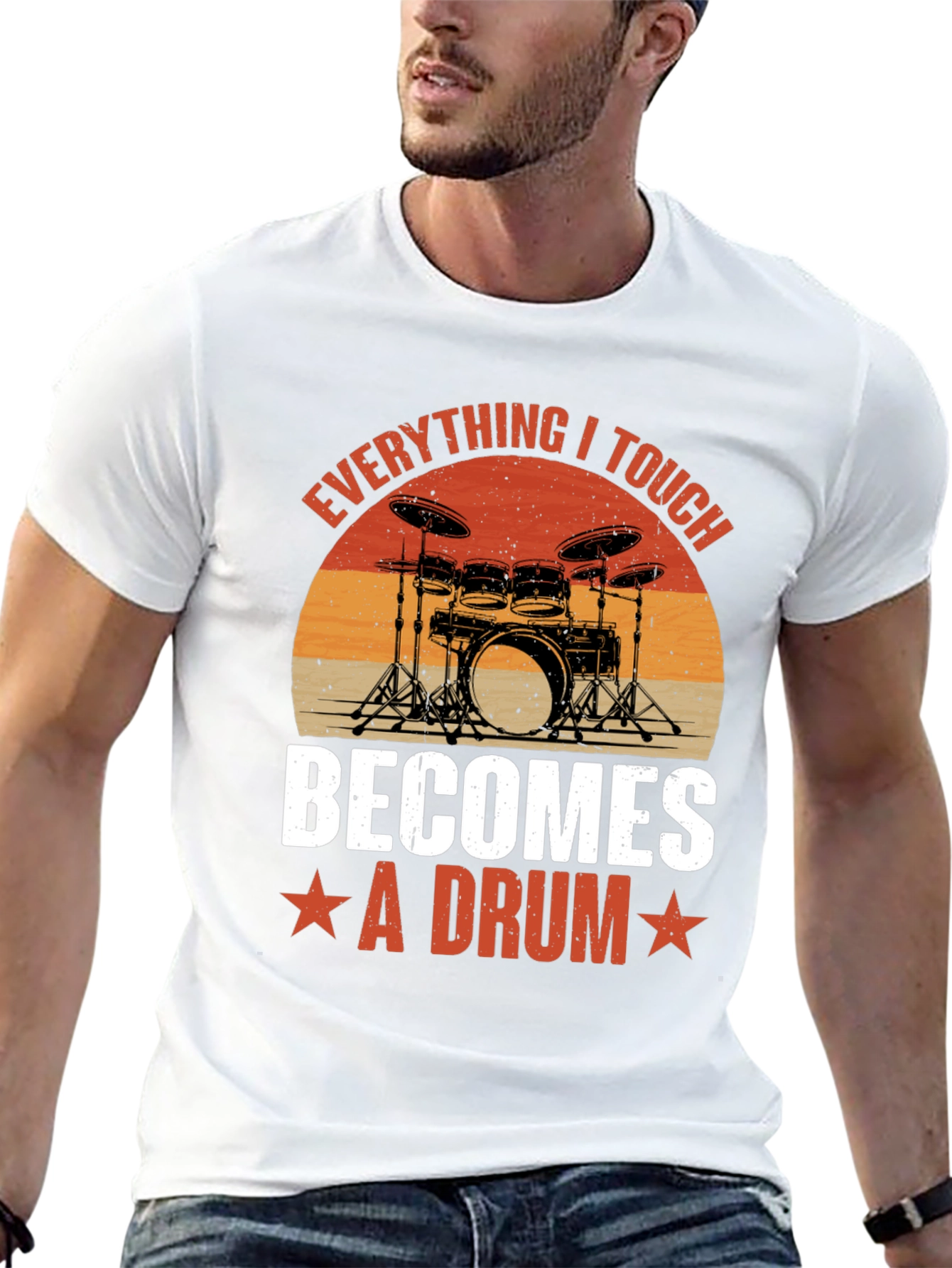Everything I Touch Becomes A Drum Graphic T-Shirt