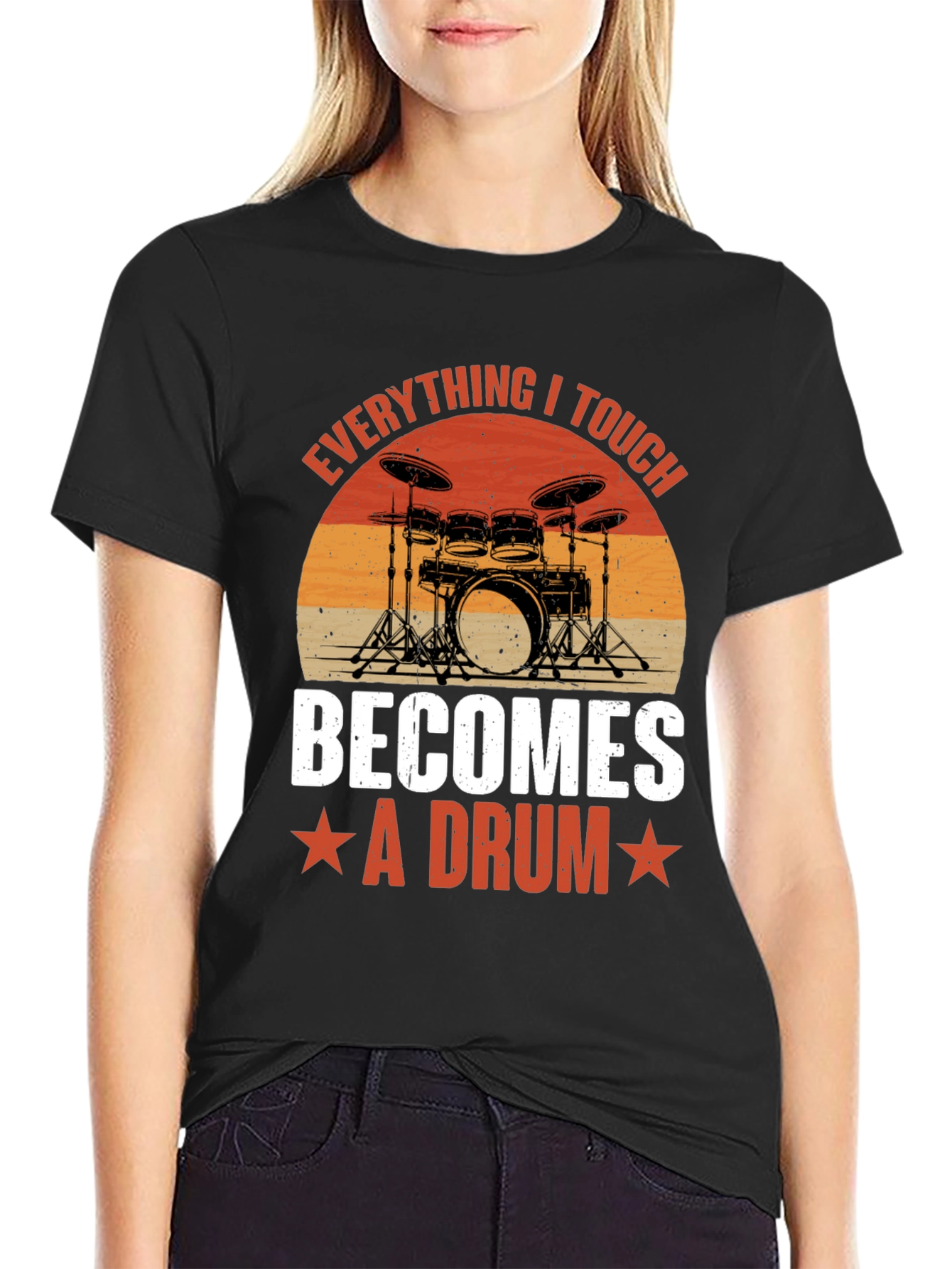 Everything I Touch Becomes A Drum Graphic T-Shirt