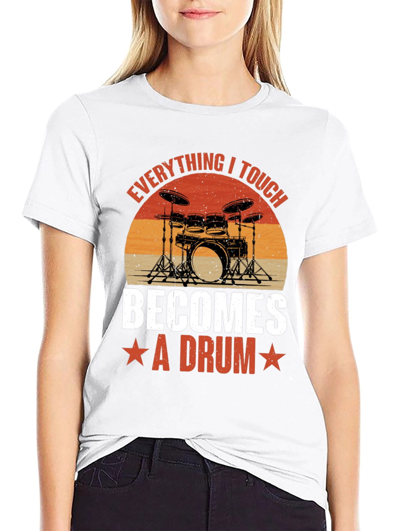 Everything I Touch Becomes A Drum Graphic T-Shirt