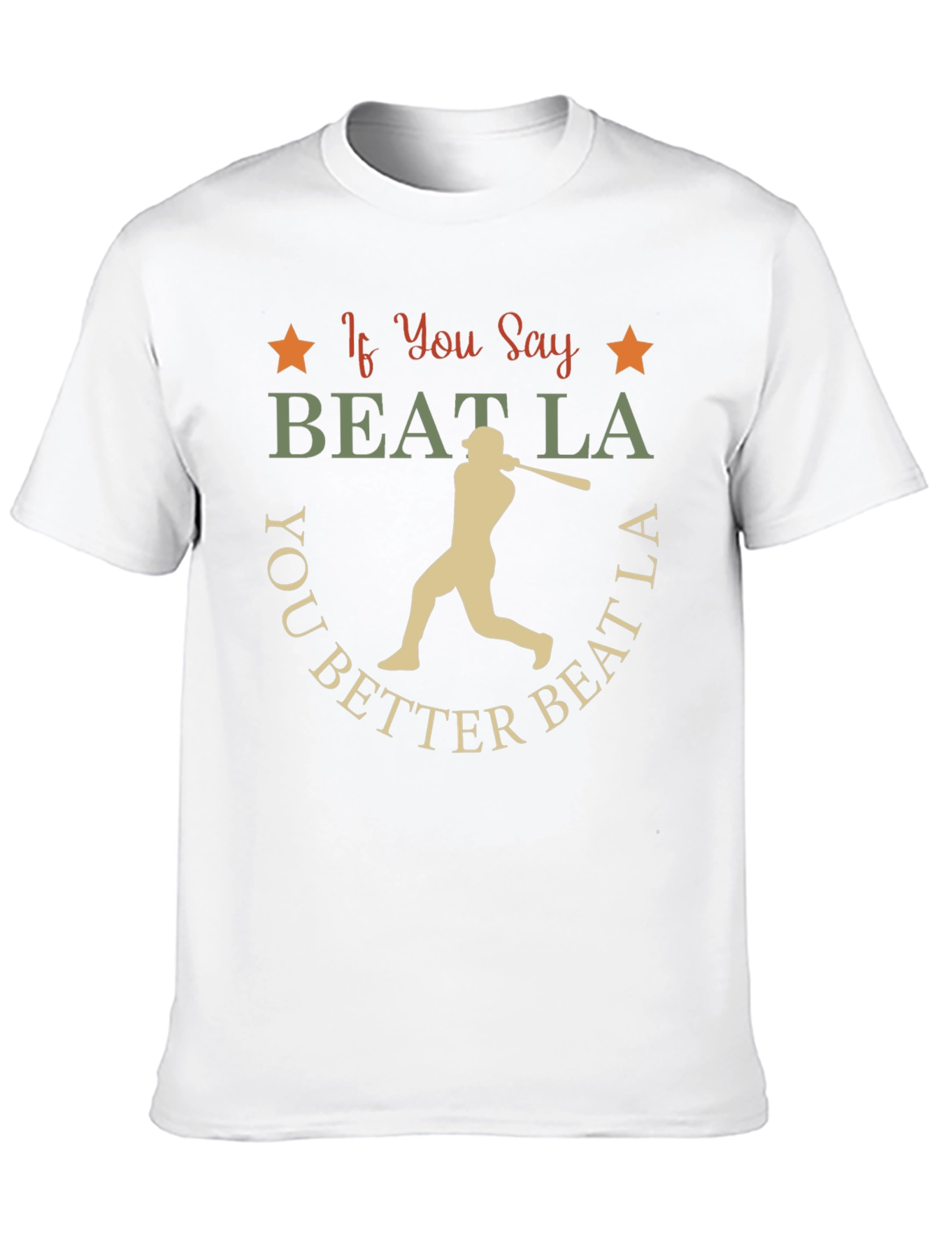 Beat LA Baseball Graphic Tee - Fan Apparel