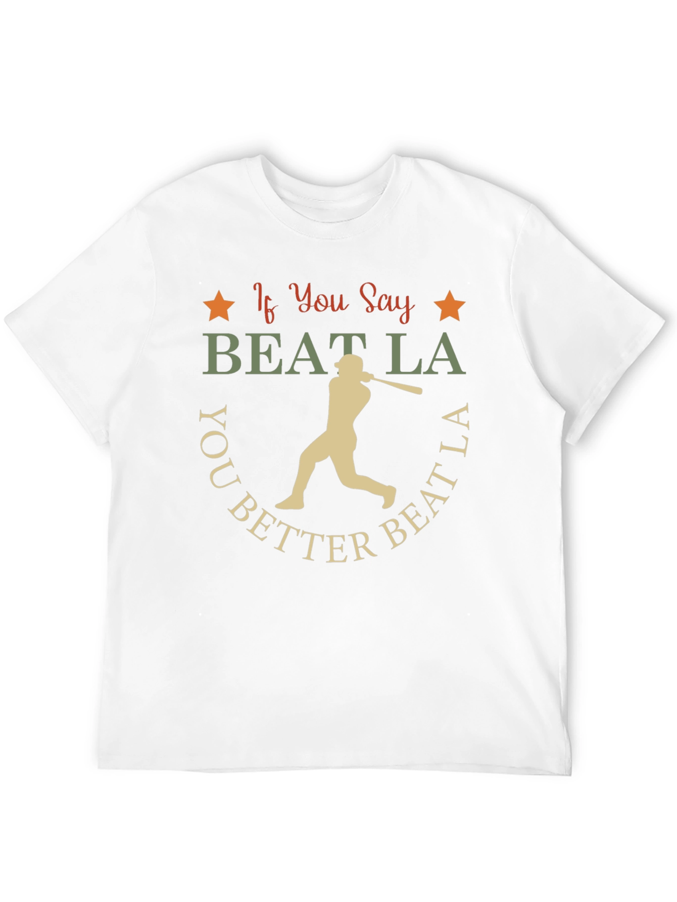 Beat LA Baseball Graphic Tee - Fan Apparel