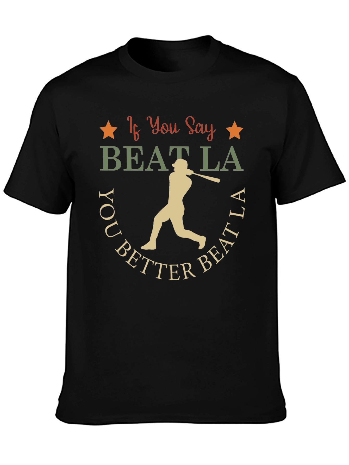 Beat LA Baseball Graphic Tee - Fan Apparel