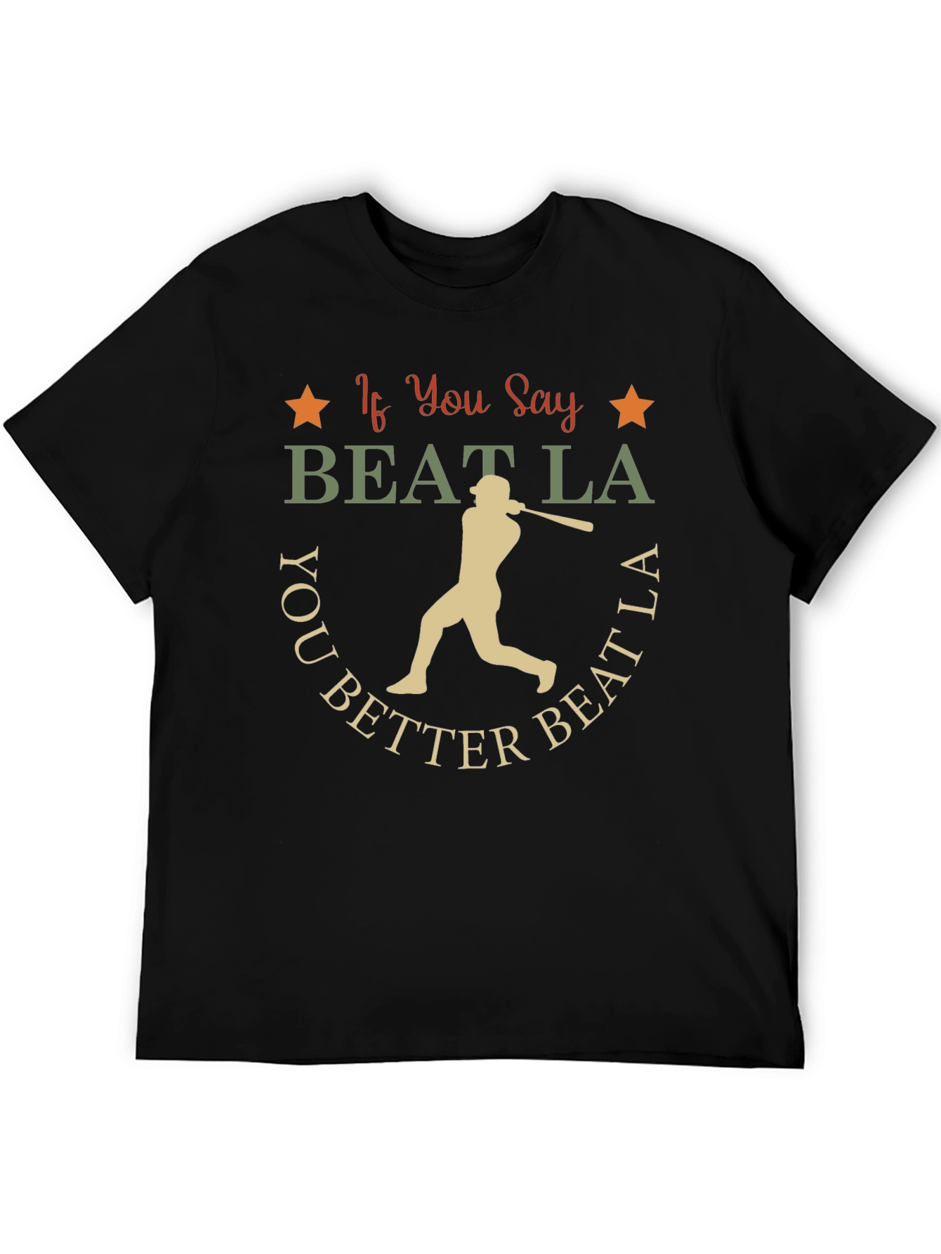 Beat LA Baseball Graphic Tee - Fan Apparel