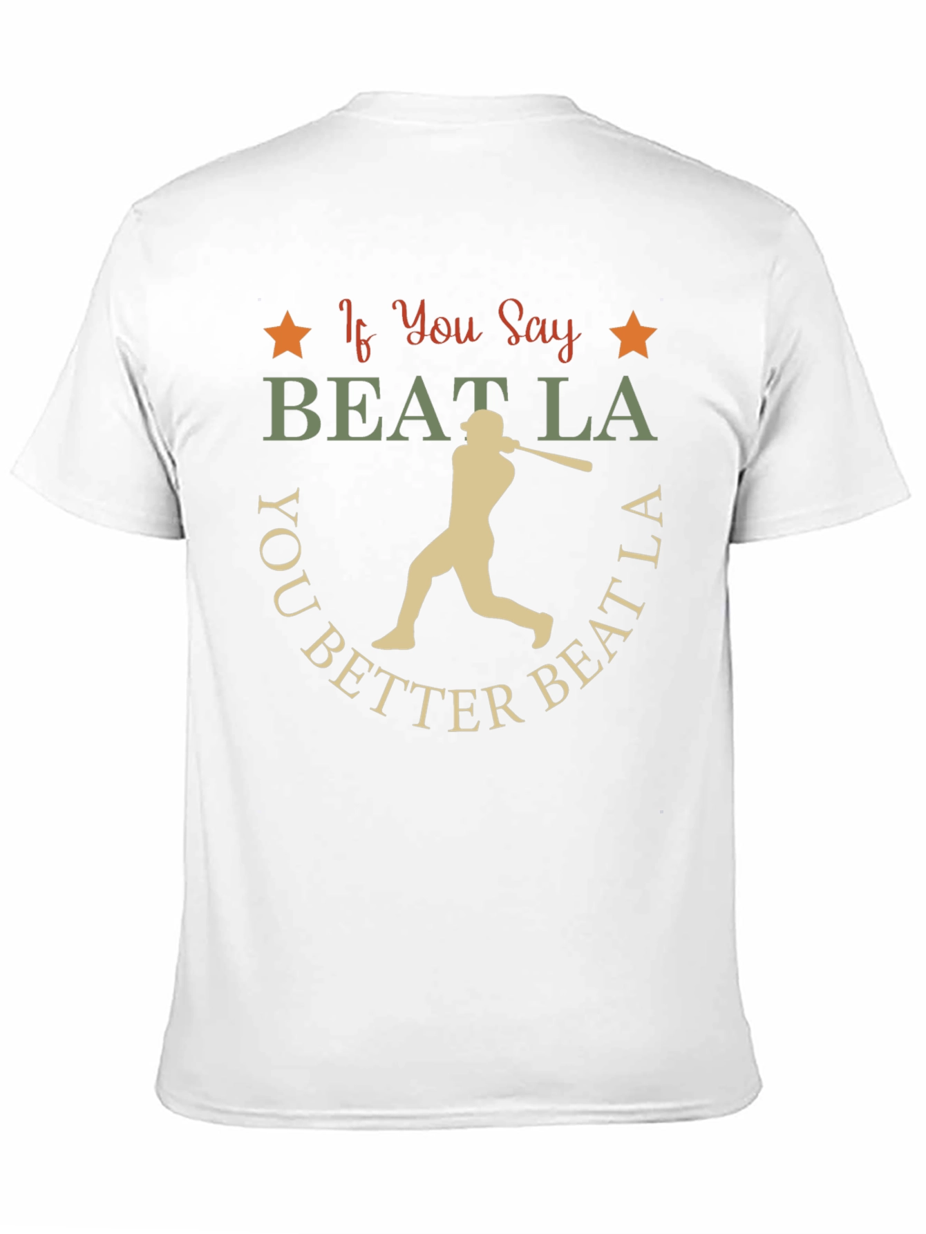 Beat LA Baseball Graphic Tee - Fan Apparel