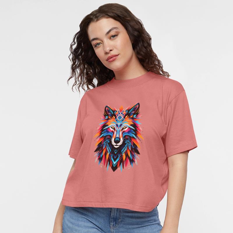 wolf Electric Echoes: Tribal Beasts Awaken in Neon