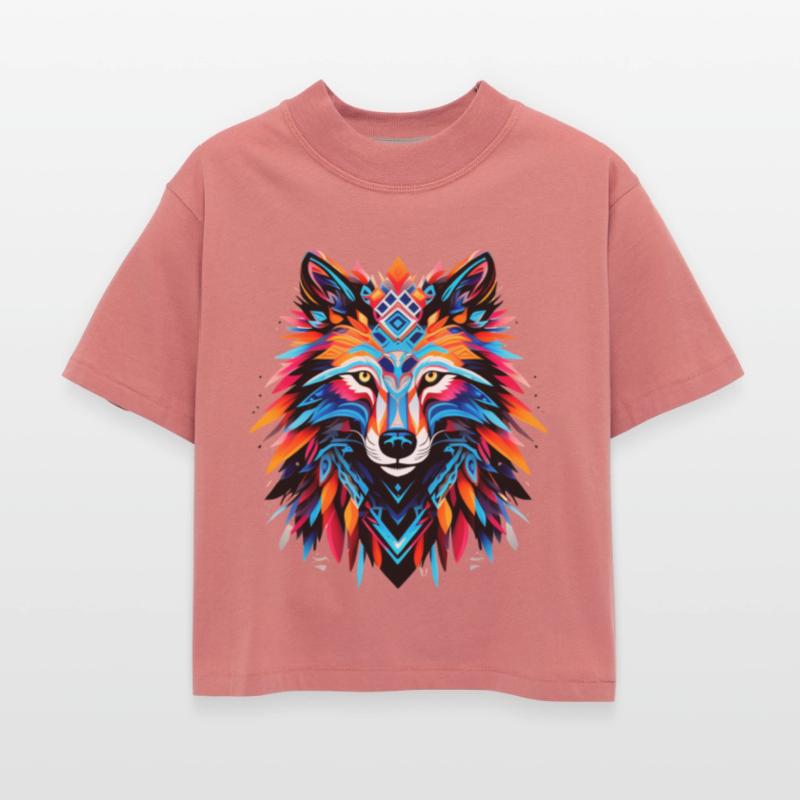 wolf Electric Echoes: Tribal Beasts Awaken in Neon