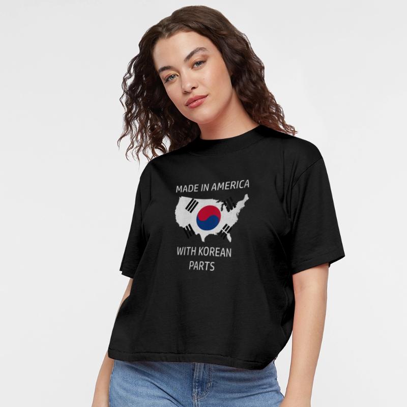 Womens Made America Korean Parts