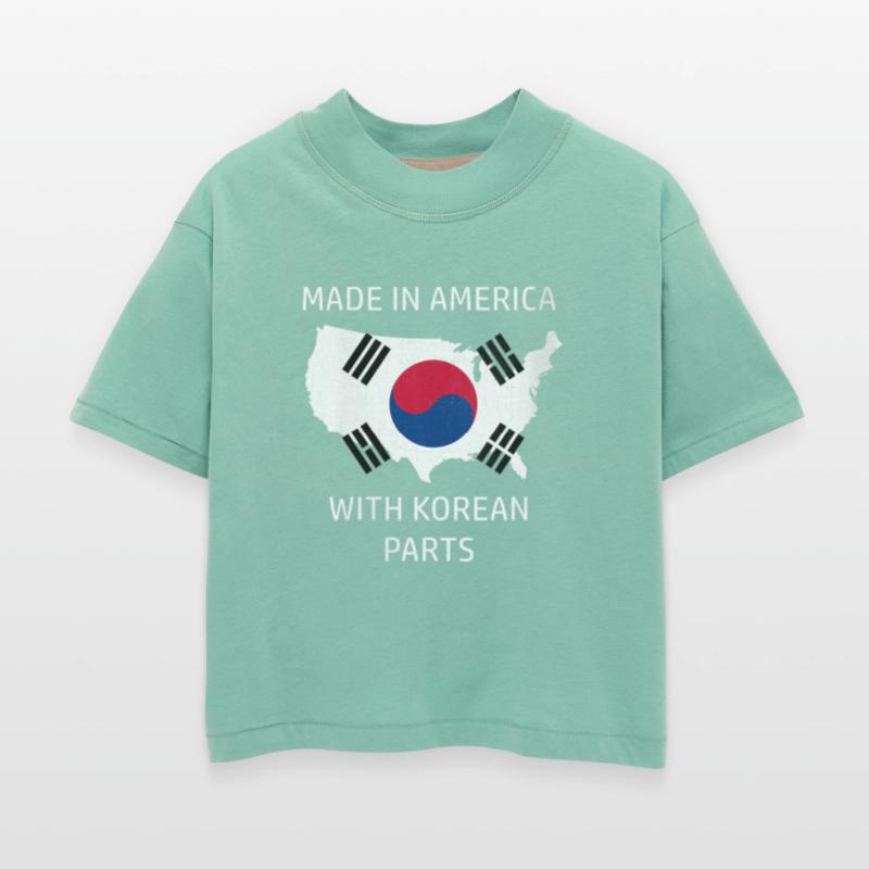 Womens Made America Korean Parts