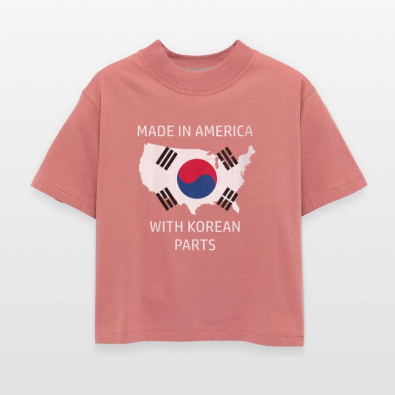 Womens Made America Korean Parts