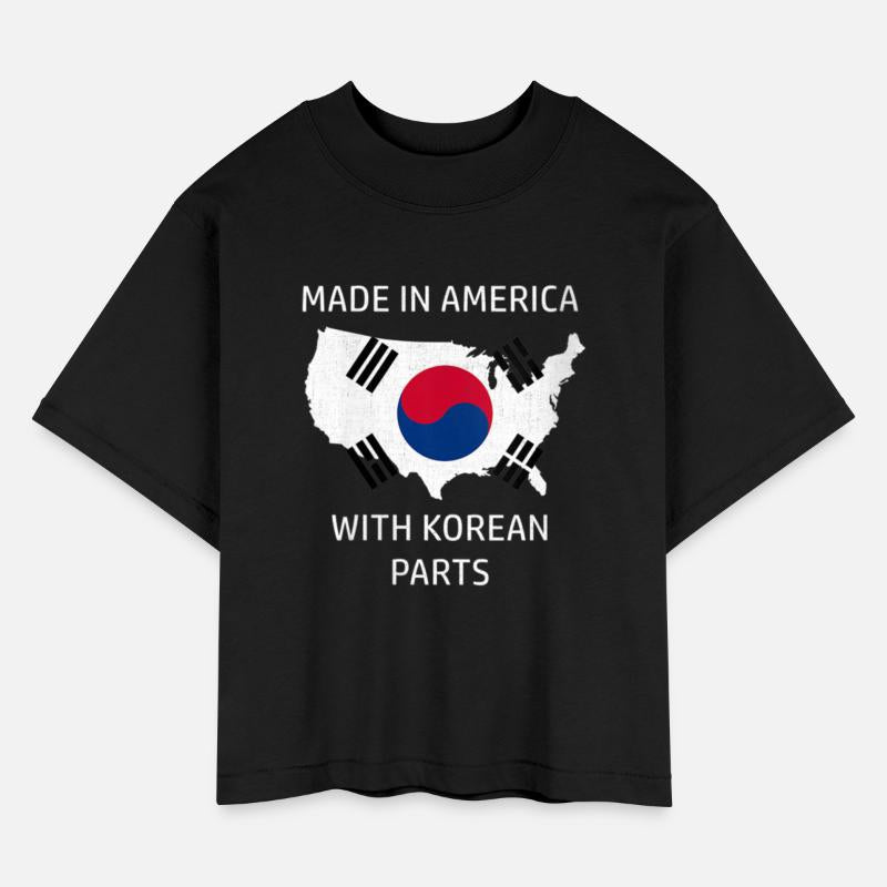 Womens Made America Korean Parts