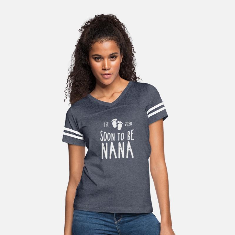 Womens Soon To Be Nana Est 2020 Foot Print Matchin