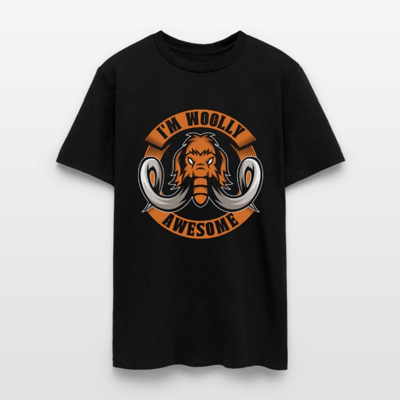 Woolly Mammoth I'm Wooly Awesome Trunked Animals