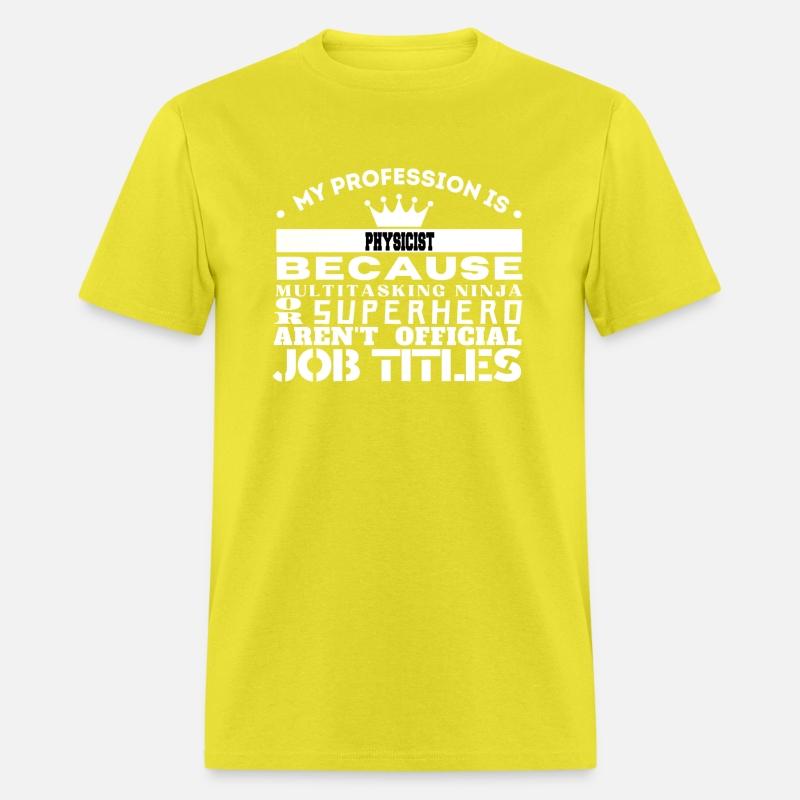 Working Profession Physicist