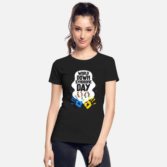 World Down Syndrome Day Shirt, Hands Socks Down