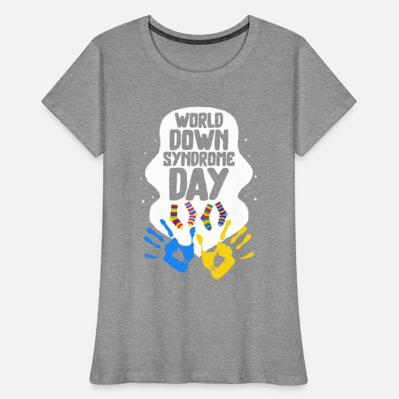 World Down Syndrome Day Shirt, Hands Socks Down
