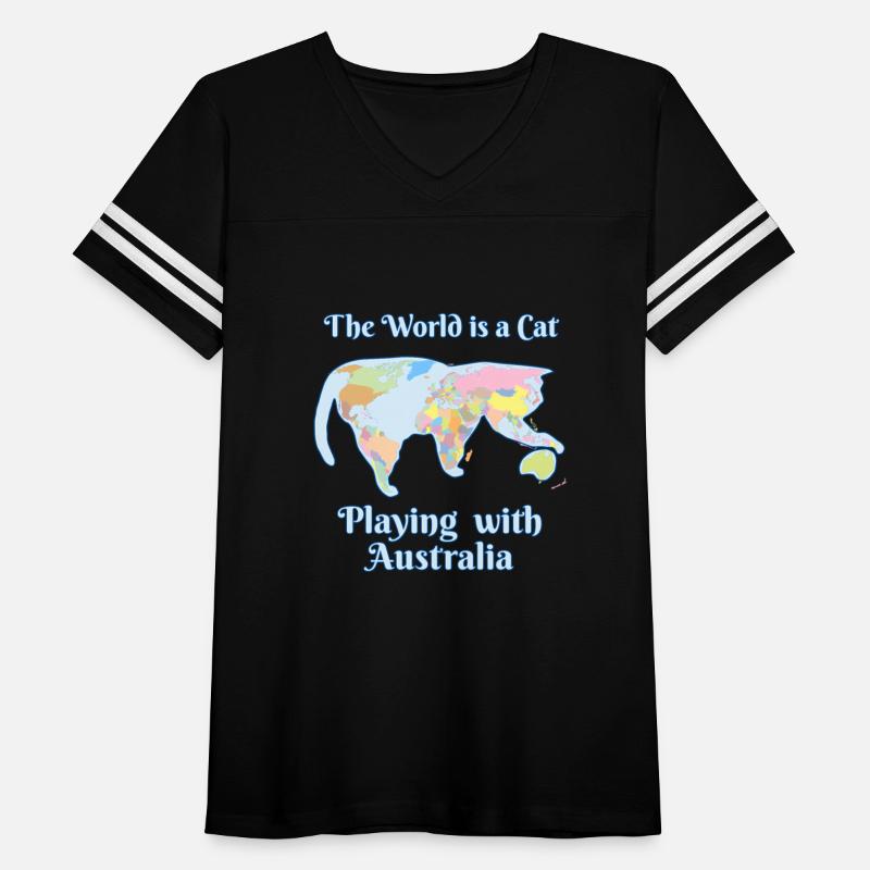 World Is A Cat Playing Map