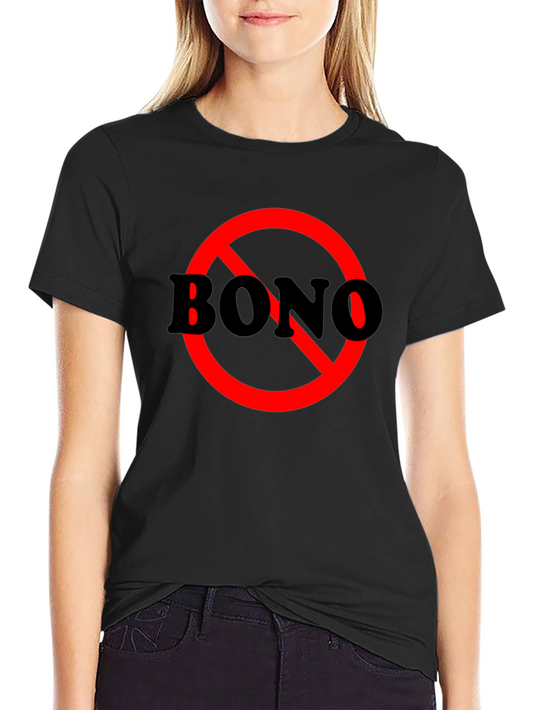 Anti-Bono T-Shirt -  Red Circle Graphic Tee