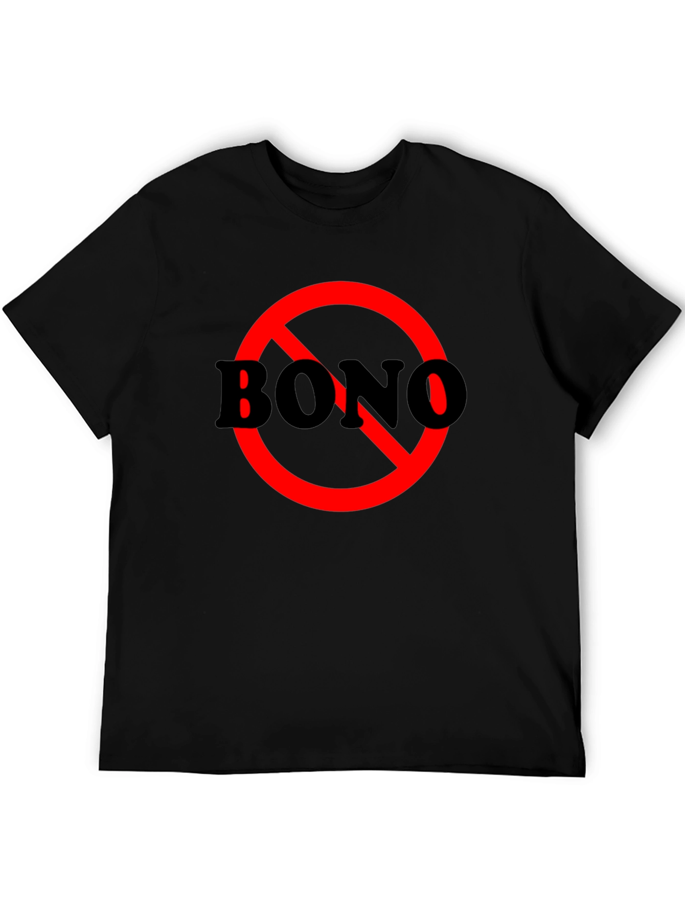 Anti-Bono T-Shirt -  Red Circle Graphic Tee