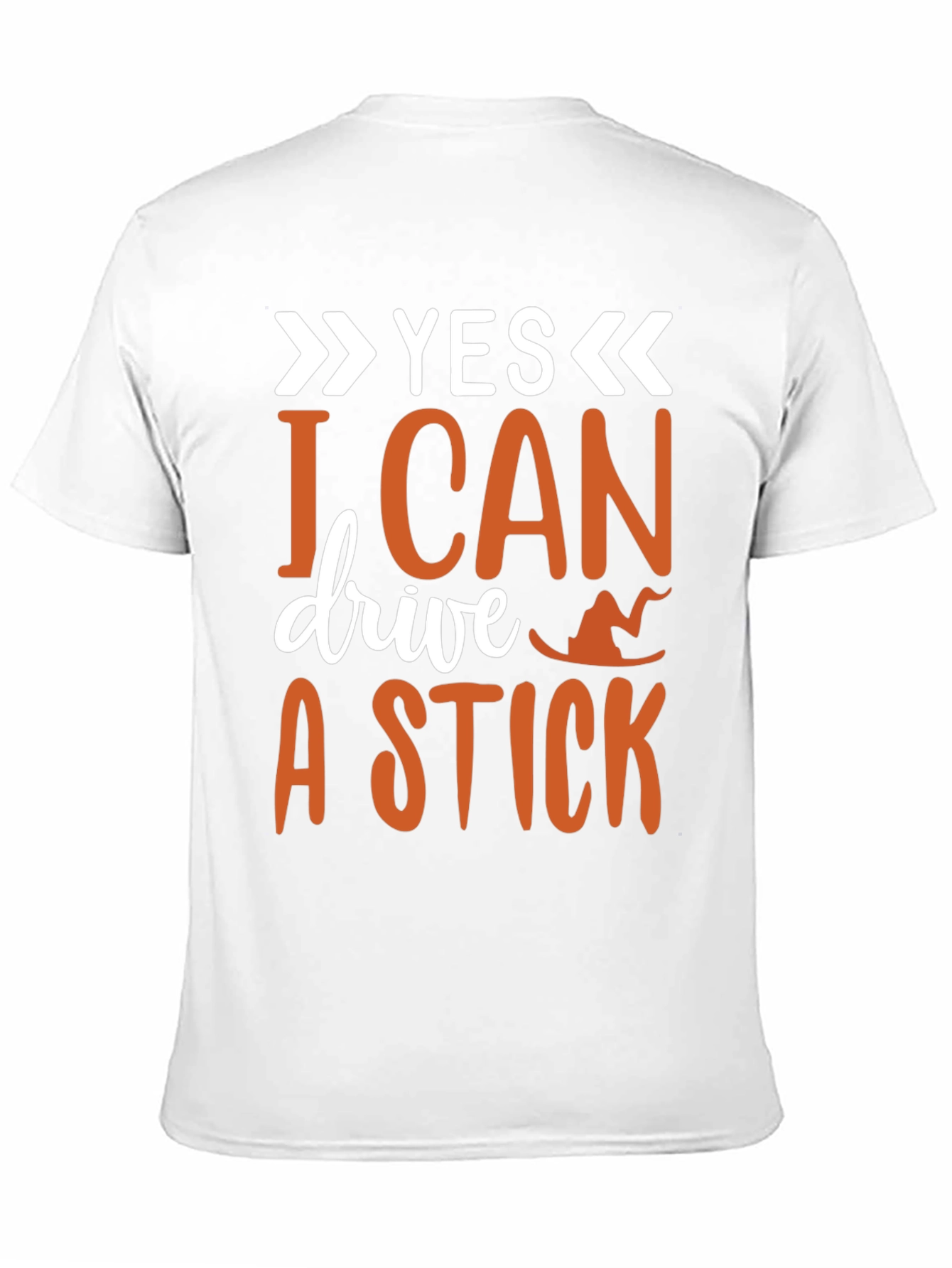 Yes I Can Drive A Stick Halloween T-Shirt