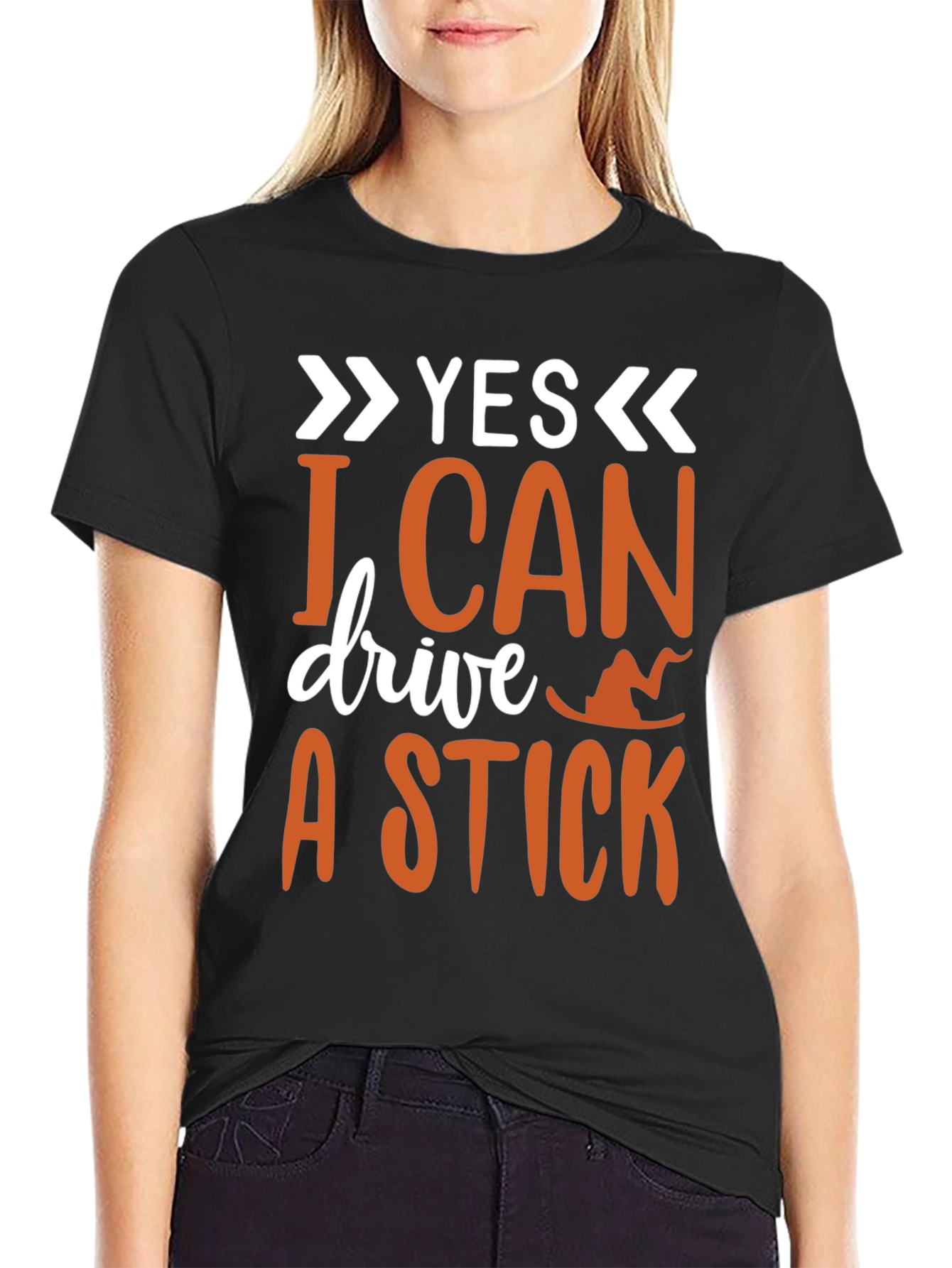 Yes I Can Drive A Stick Halloween T-Shirt