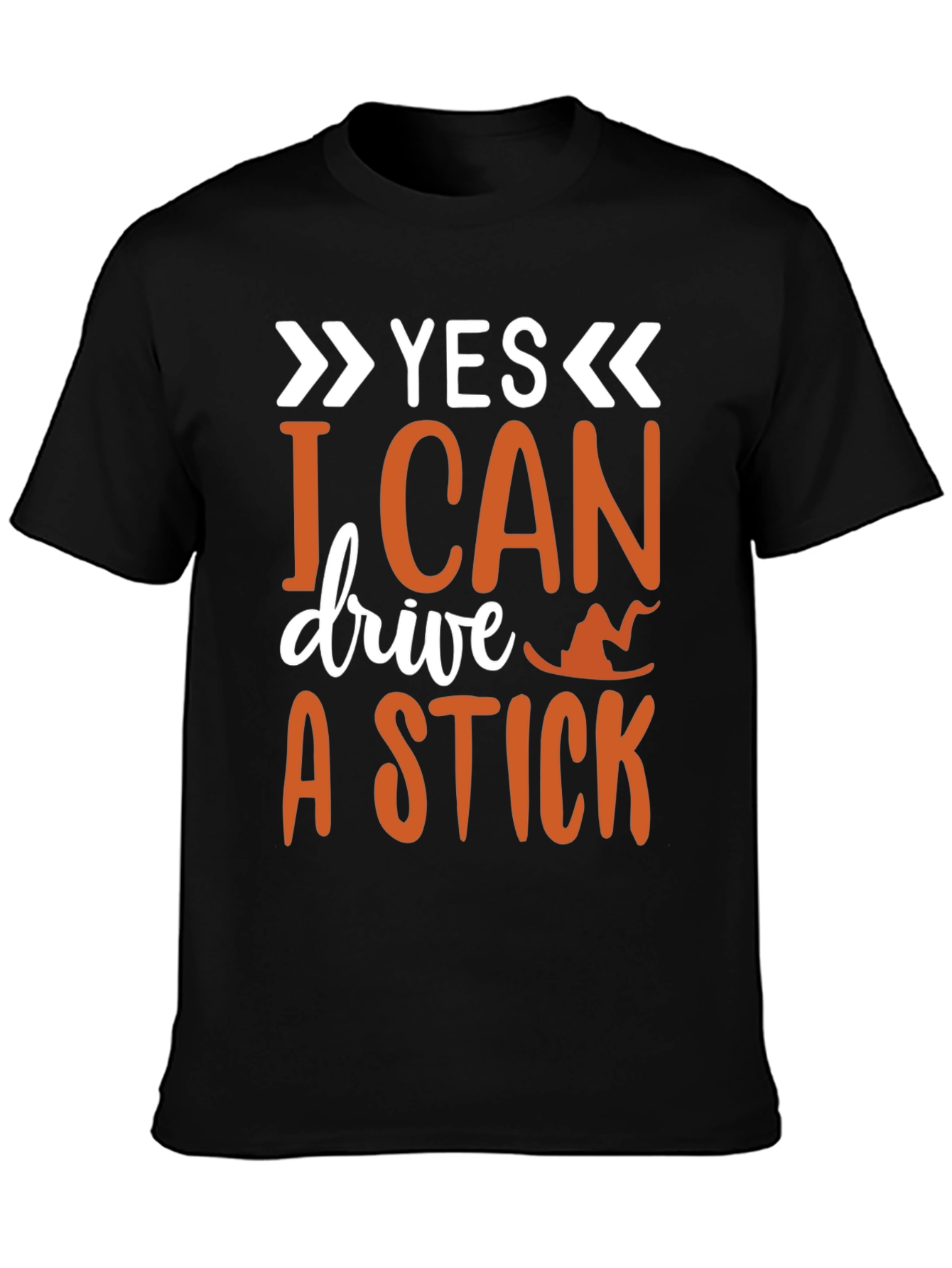 Yes I Can Drive A Stick Halloween T-Shirt