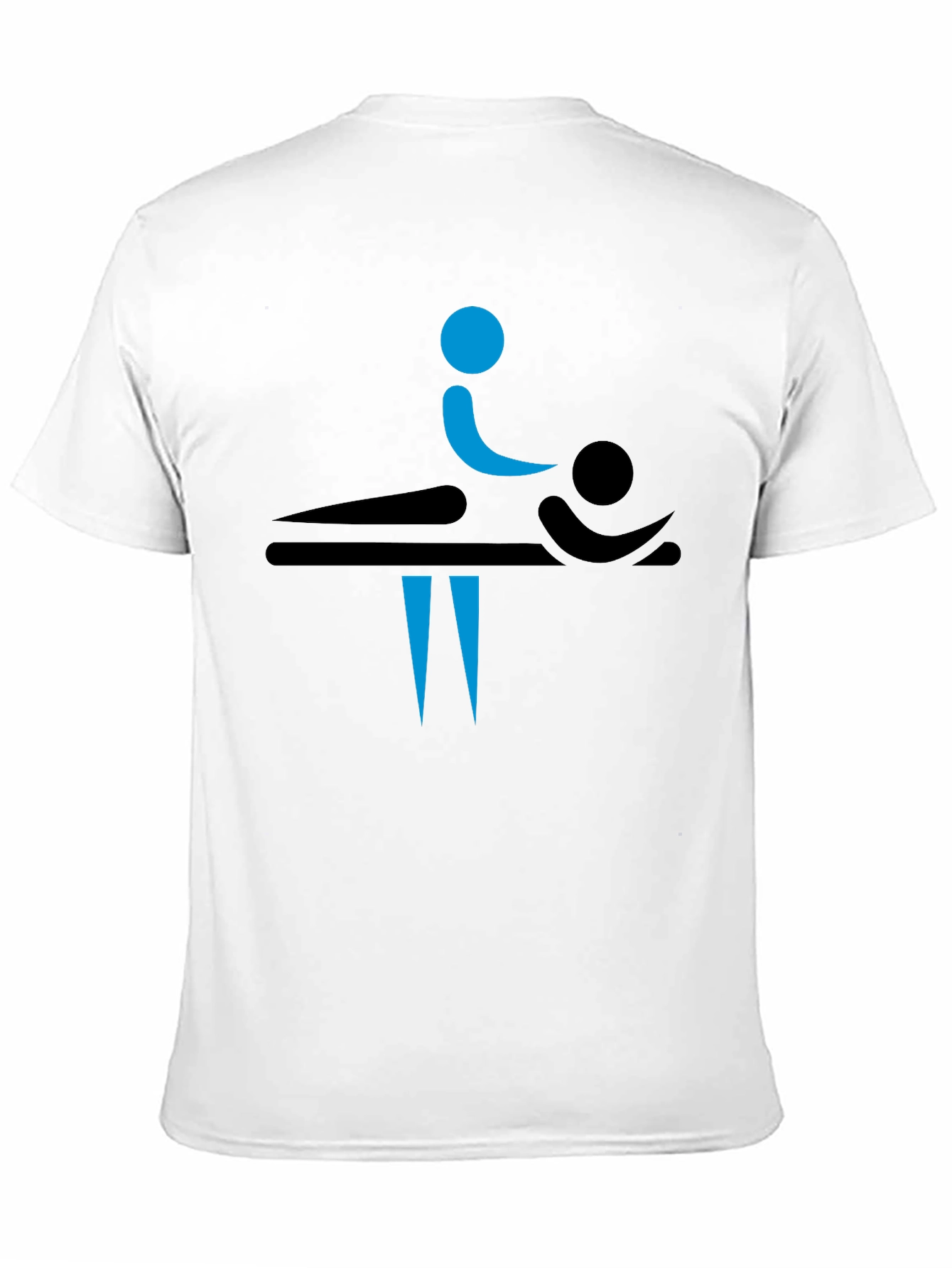 Massage Therapy T-Shirt - Black Graphic Tee