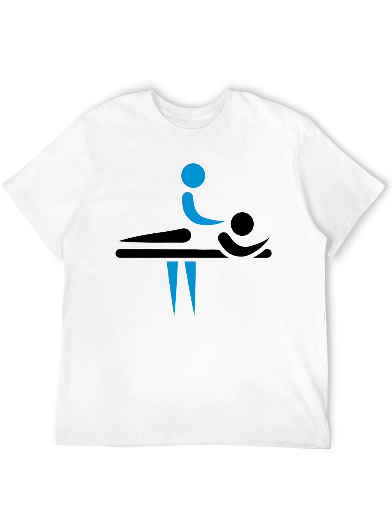 Massage Therapy T-Shirt - Black Graphic Tee