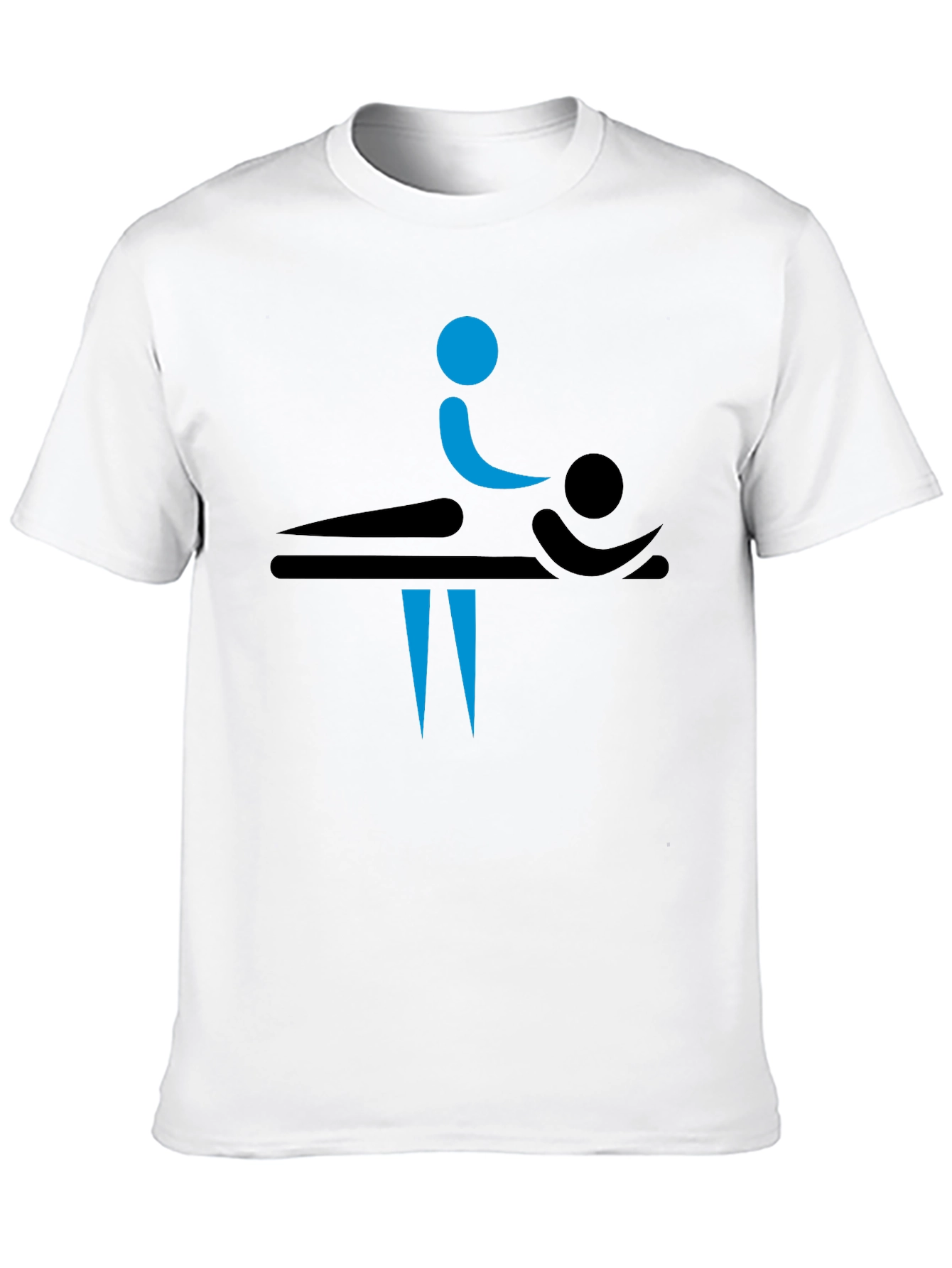 Massage Therapy T-Shirt - Black Graphic Tee