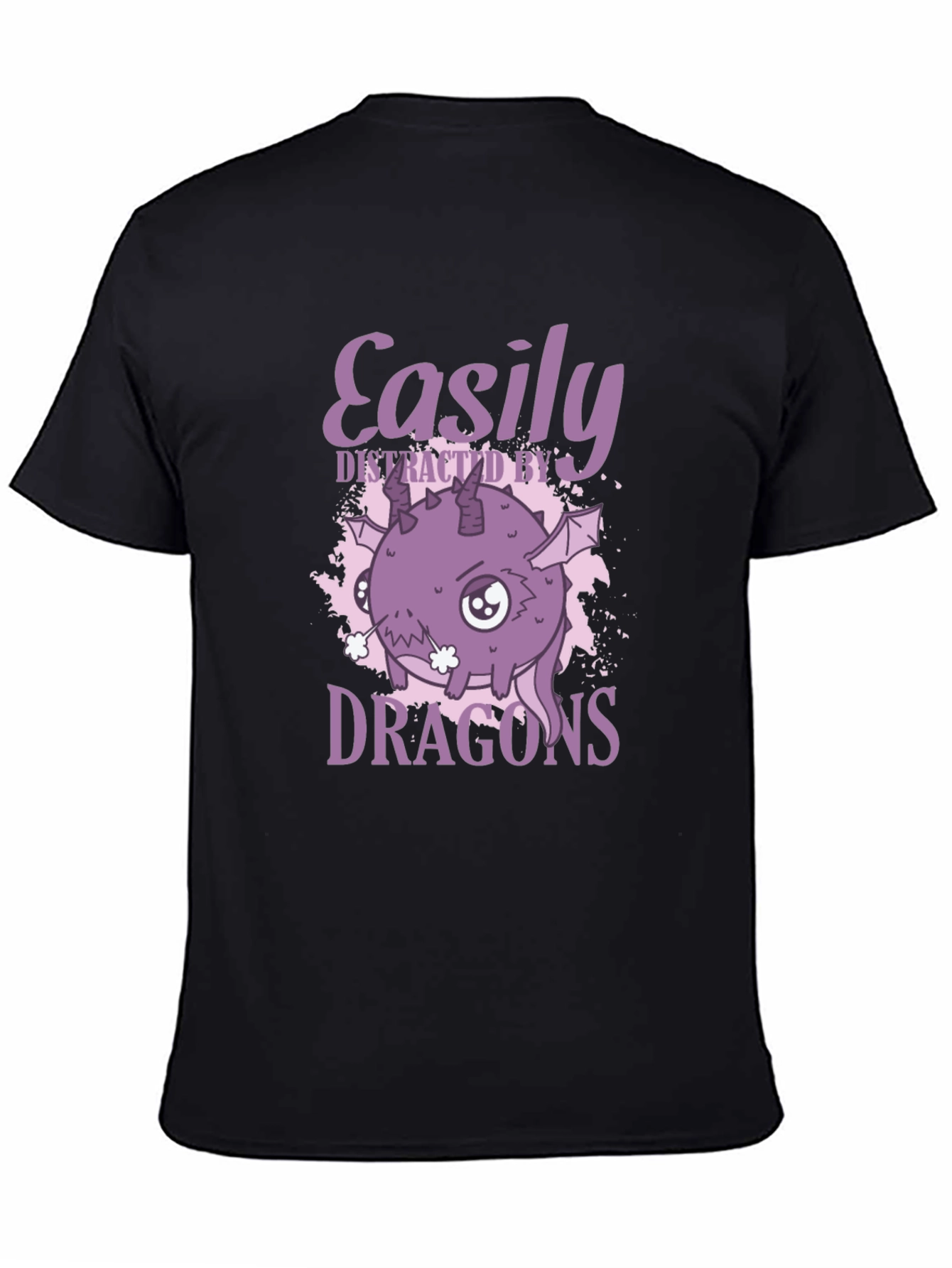 Easily Distracted By Dragons Graphic T-Shirt