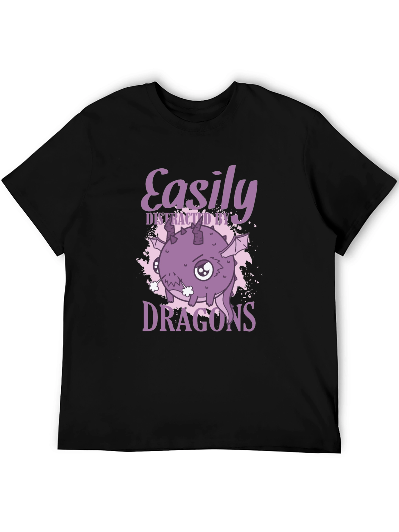 Easily Distracted By Dragons Graphic T-Shirt