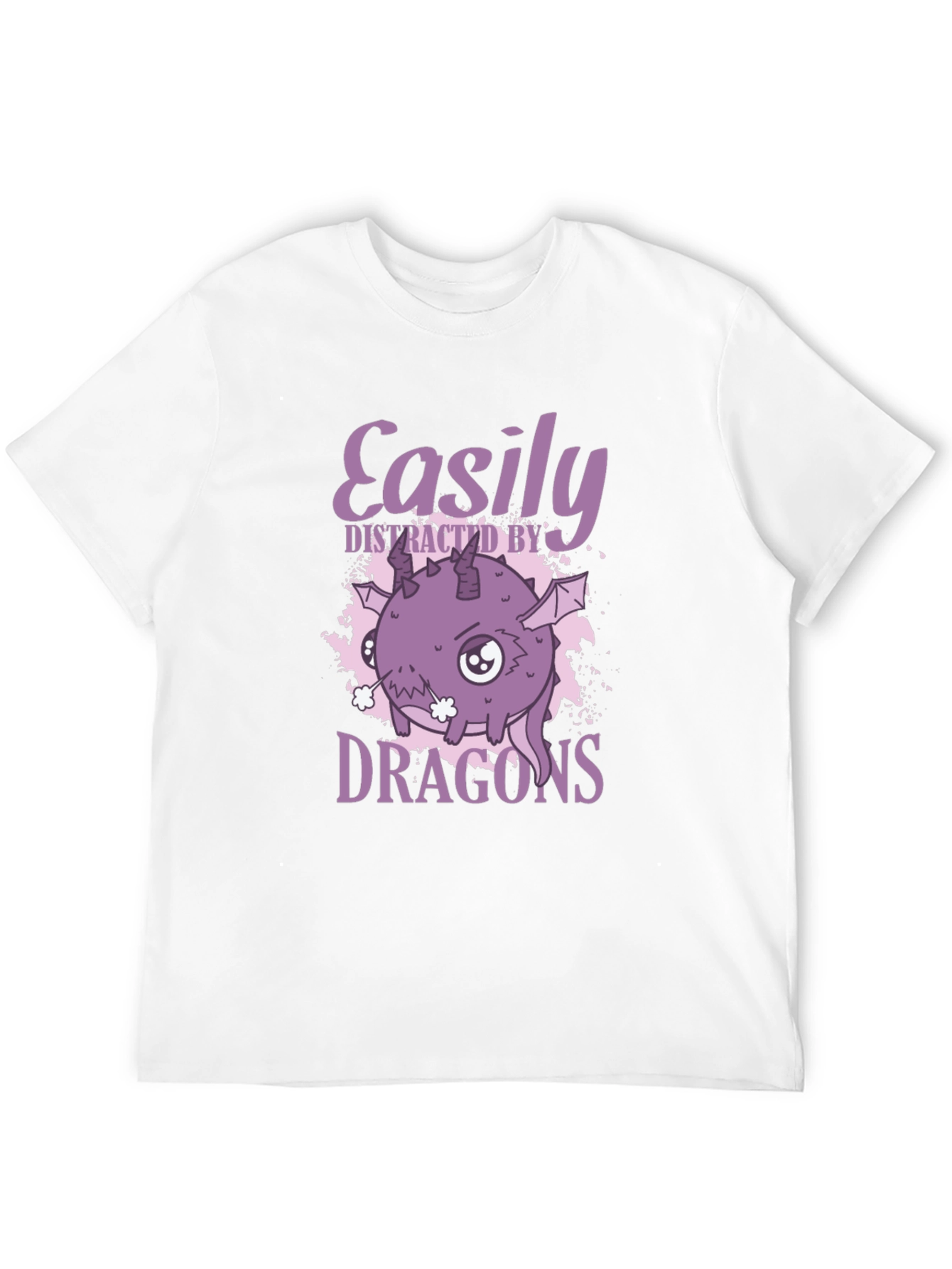 Easily Distracted By Dragons Graphic T-Shirt